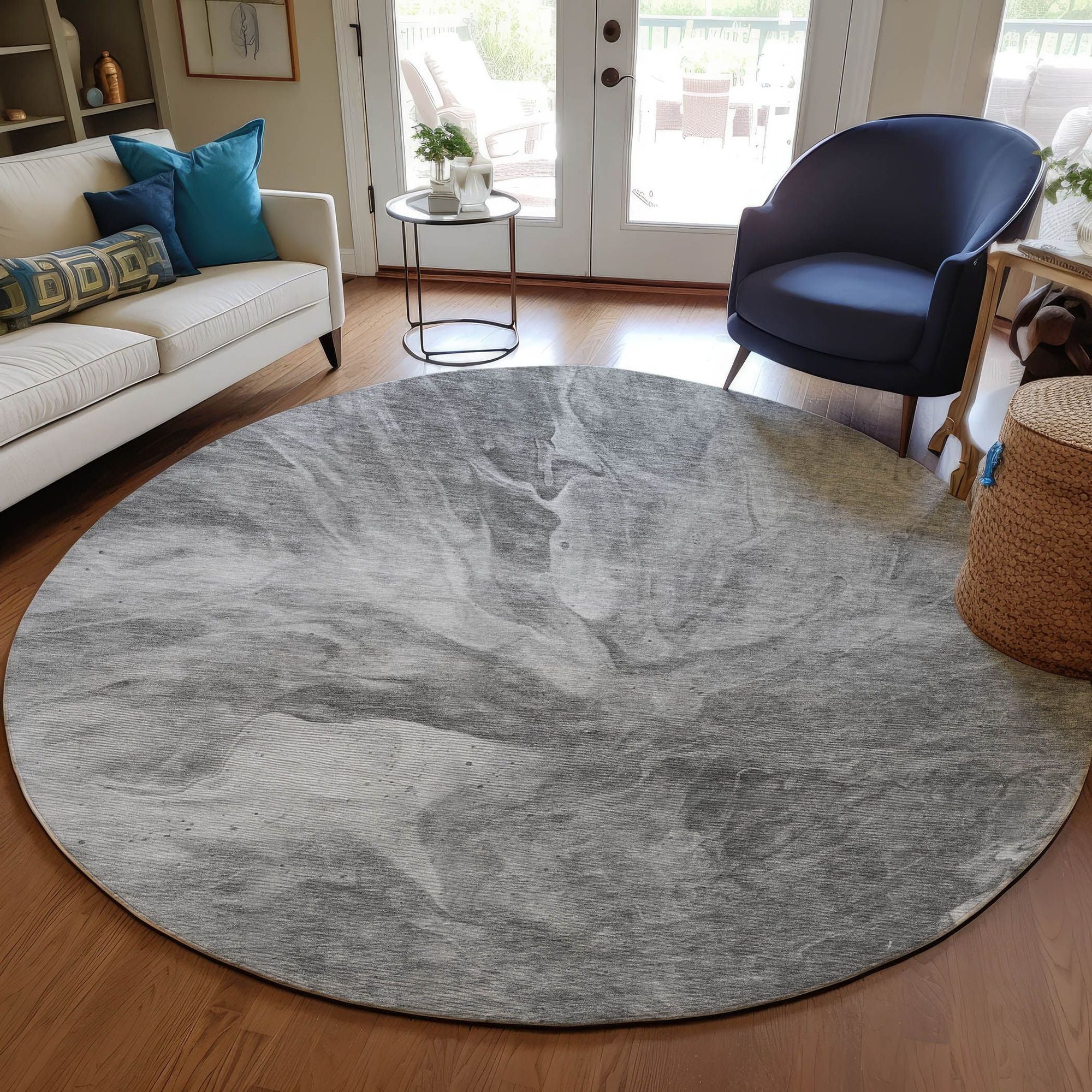 Machine Made ACN641 Gray  Rugs #color_gray 