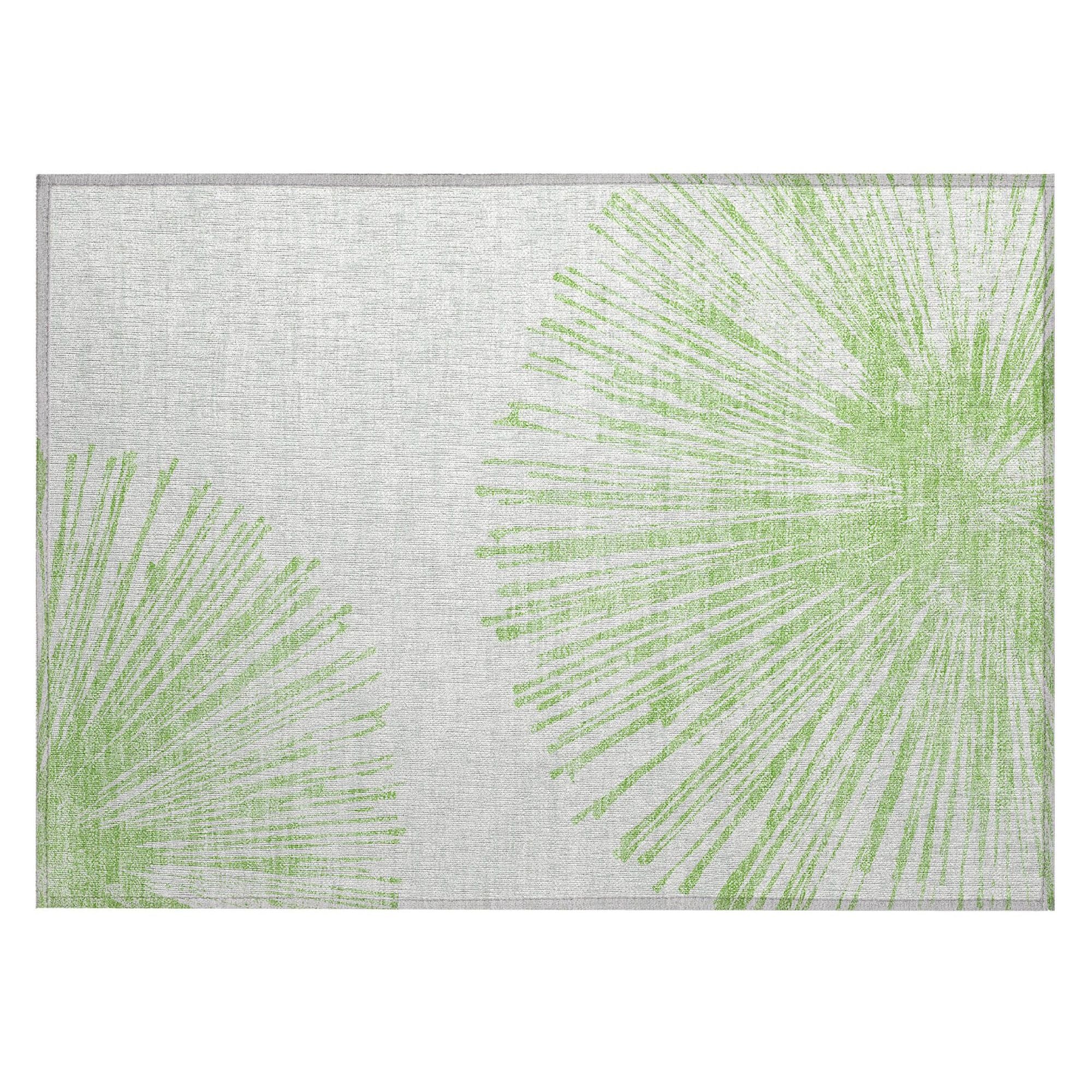 Machine Made ACN642 Aloe Green Rugs #color_aloe green