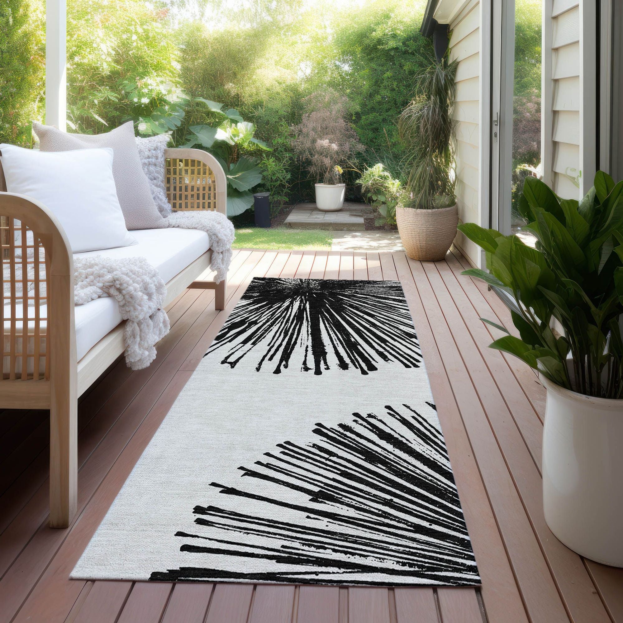 Machine Made ACN642 Black  Rugs #color_black 