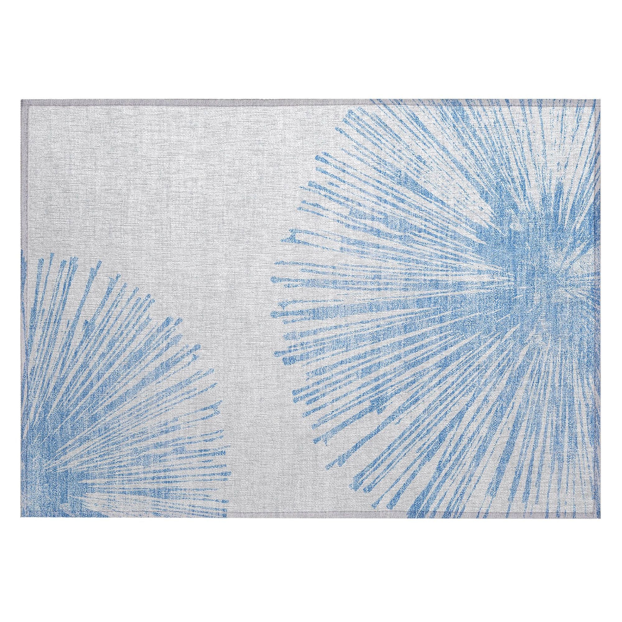 Machine Made ACN642 Denim Blue Rugs #color_denim blue