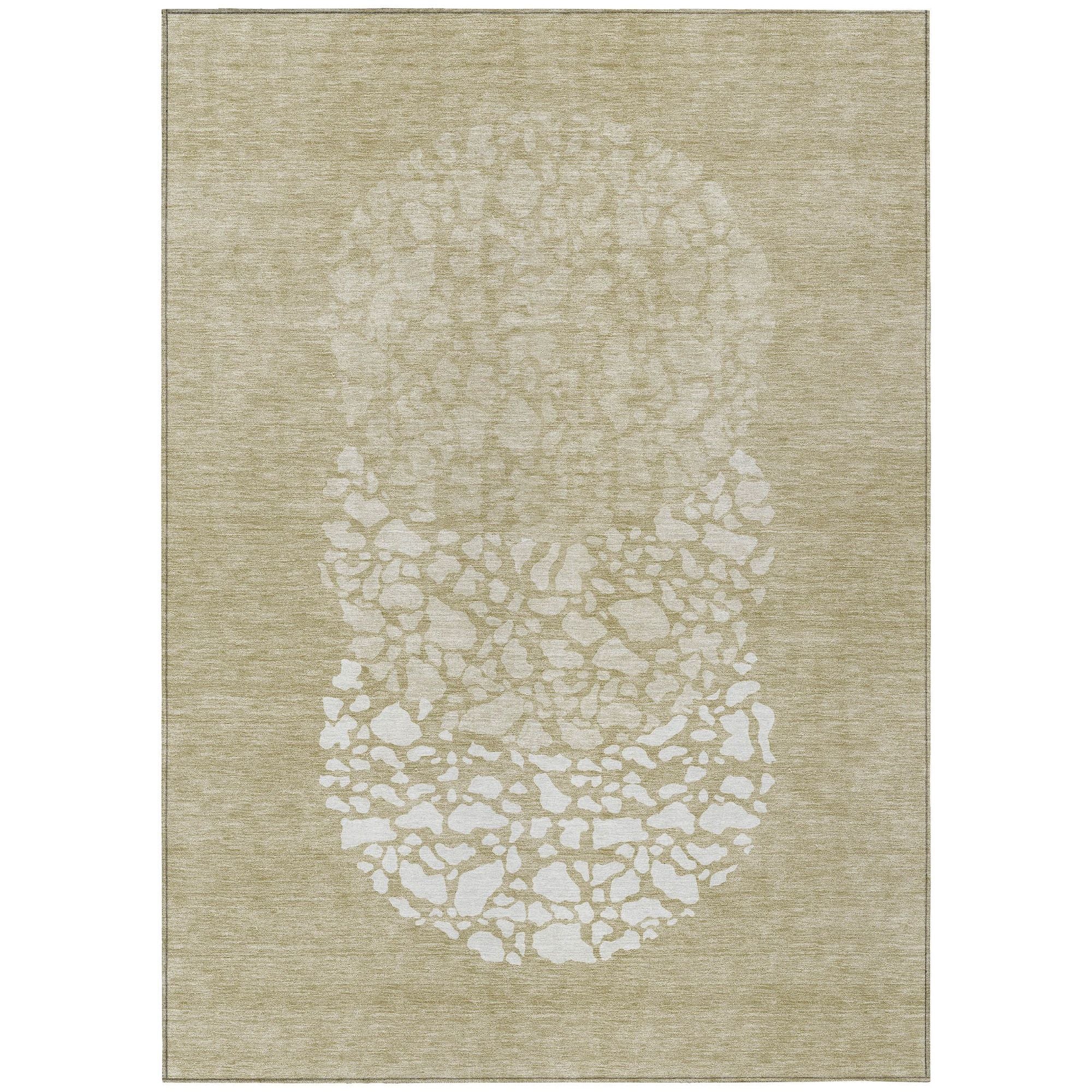 Machine Made ACN643 Beige Brown Rugs #color_beige brown