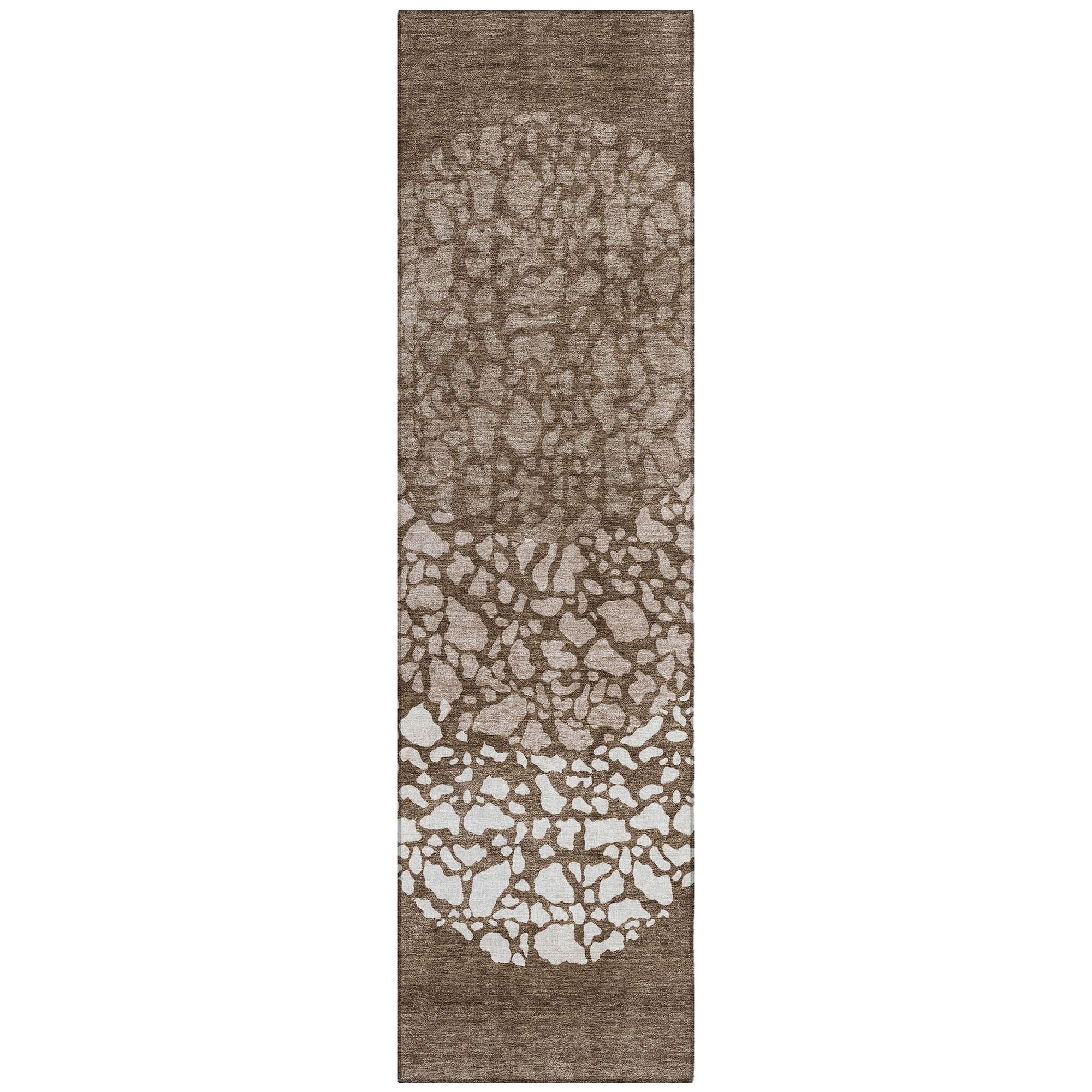 Machine Made ACN643 Chocolate Brown Rugs #color_chocolate brown