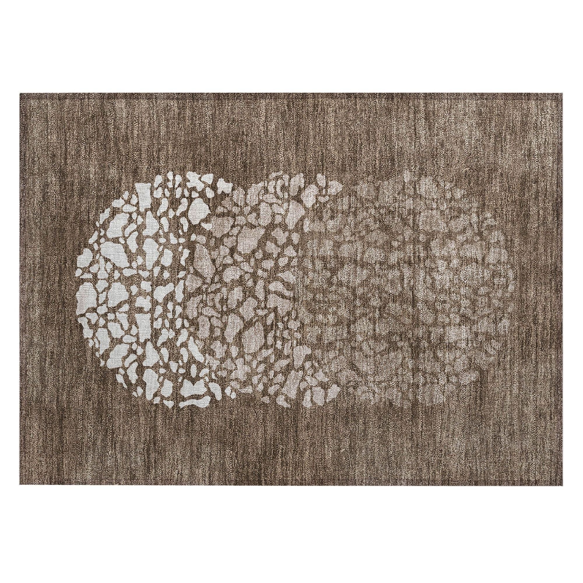 Machine Made ACN643 Chocolate Brown Rugs #color_chocolate brown