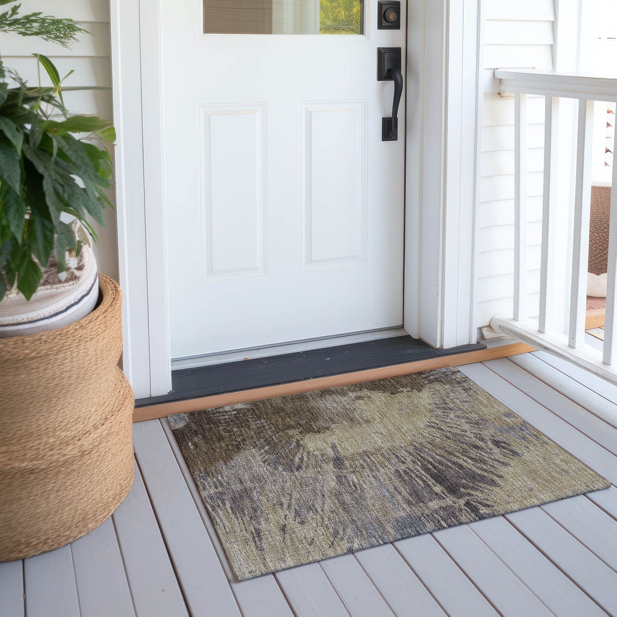 Machine Made ACN645 Brown  Rugs #color_brown 