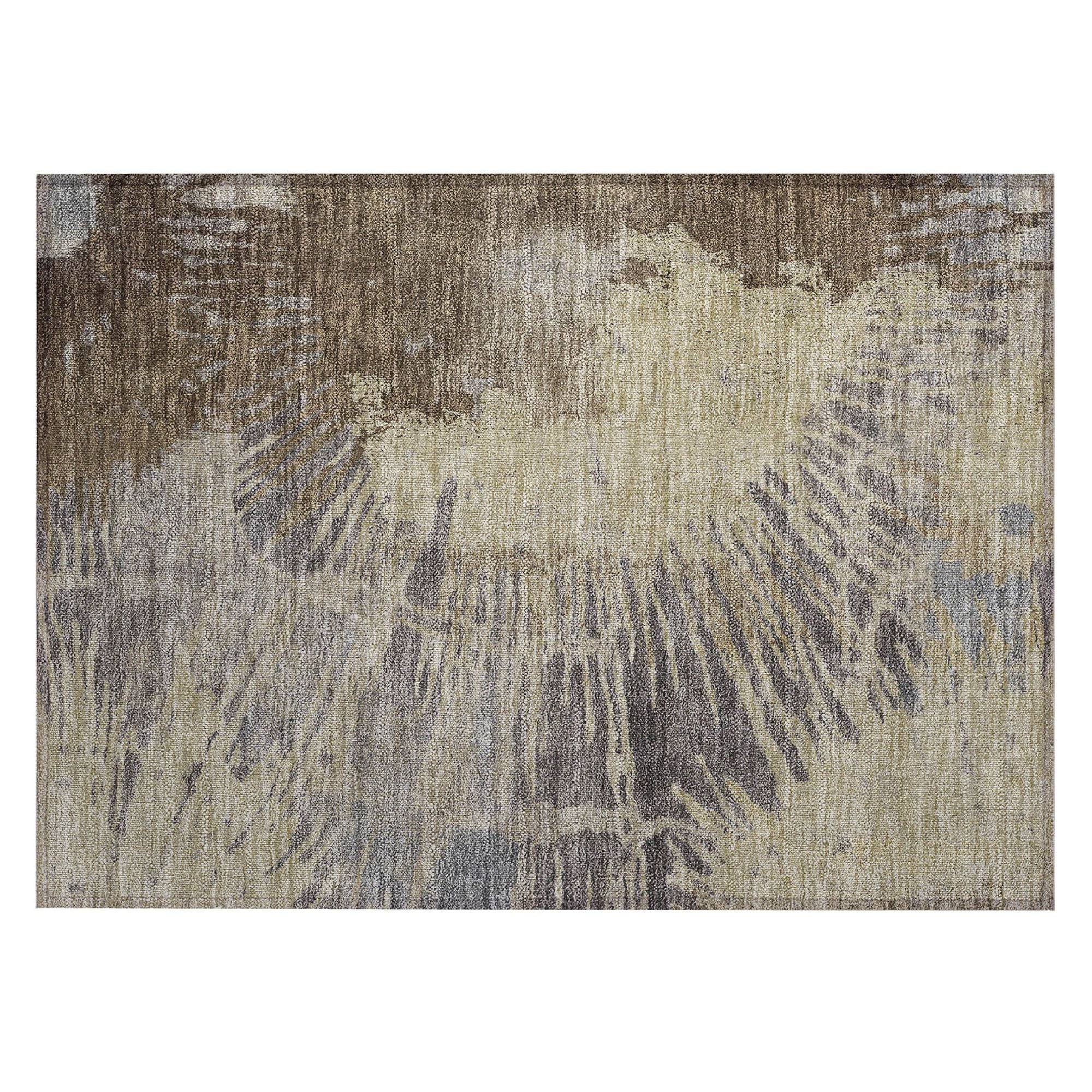 Machine Made ACN645 Brown  Rugs #color_brown 