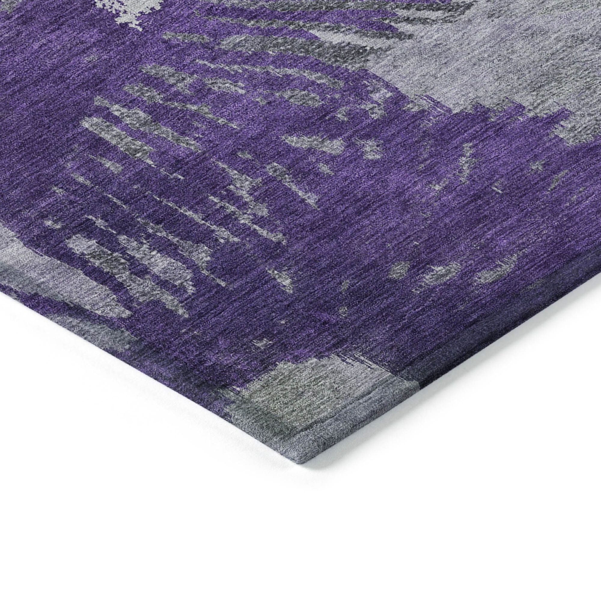 Machine Made ACN645 Purple  Rugs #color_purple 