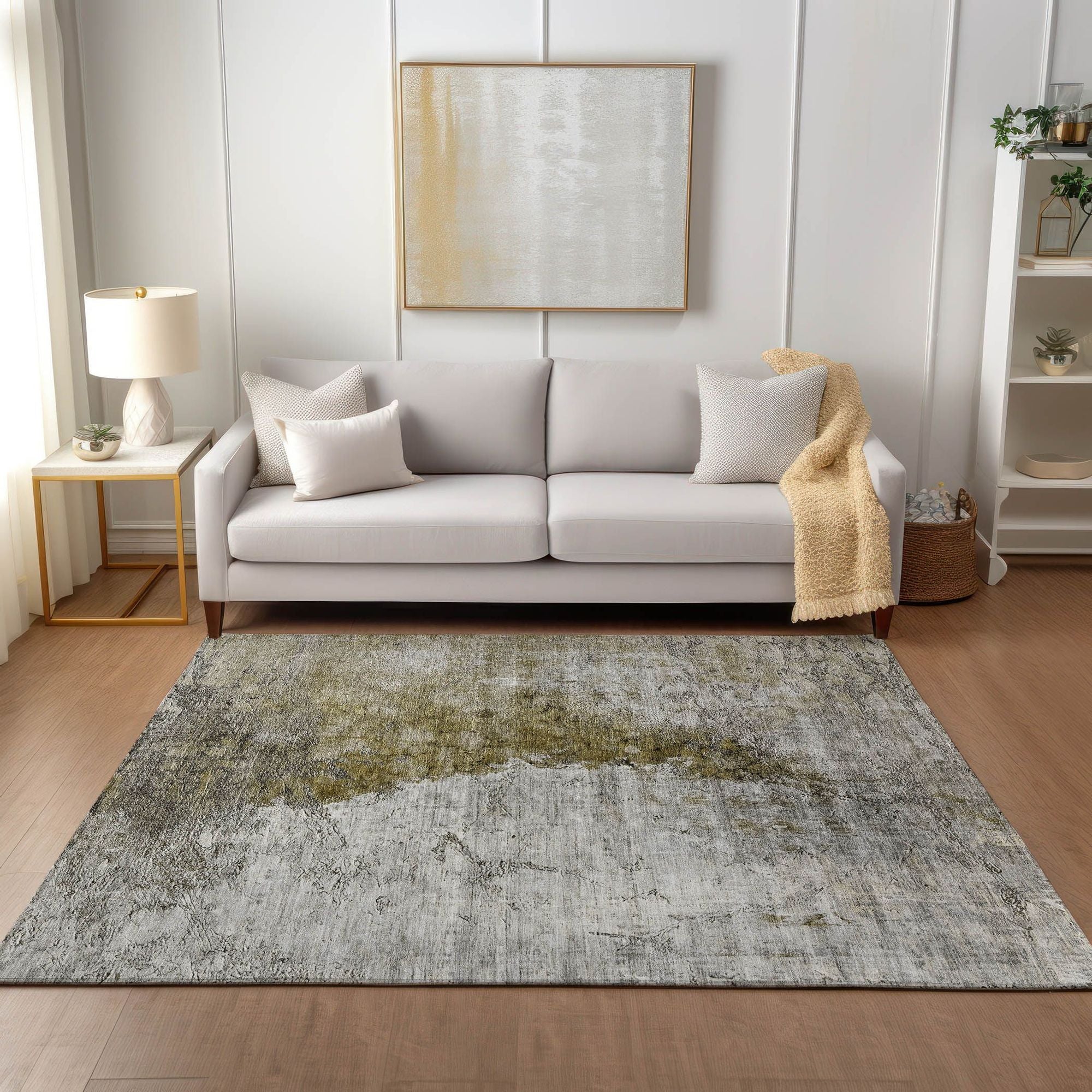 Machine Made ACN646 Brown  Rugs #color_brown 