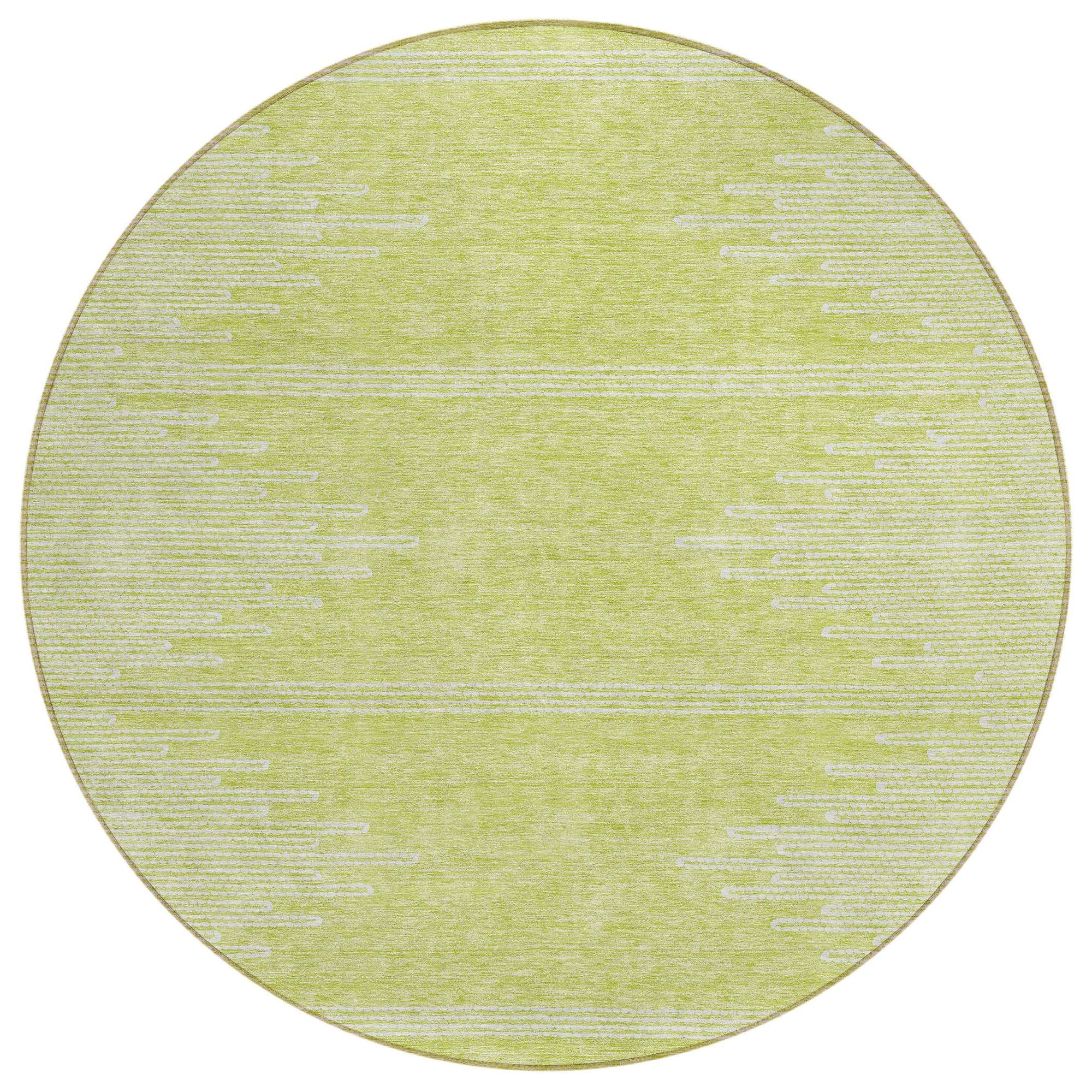 Machine Made ACN647 Aloe Green Rugs #color_aloe green