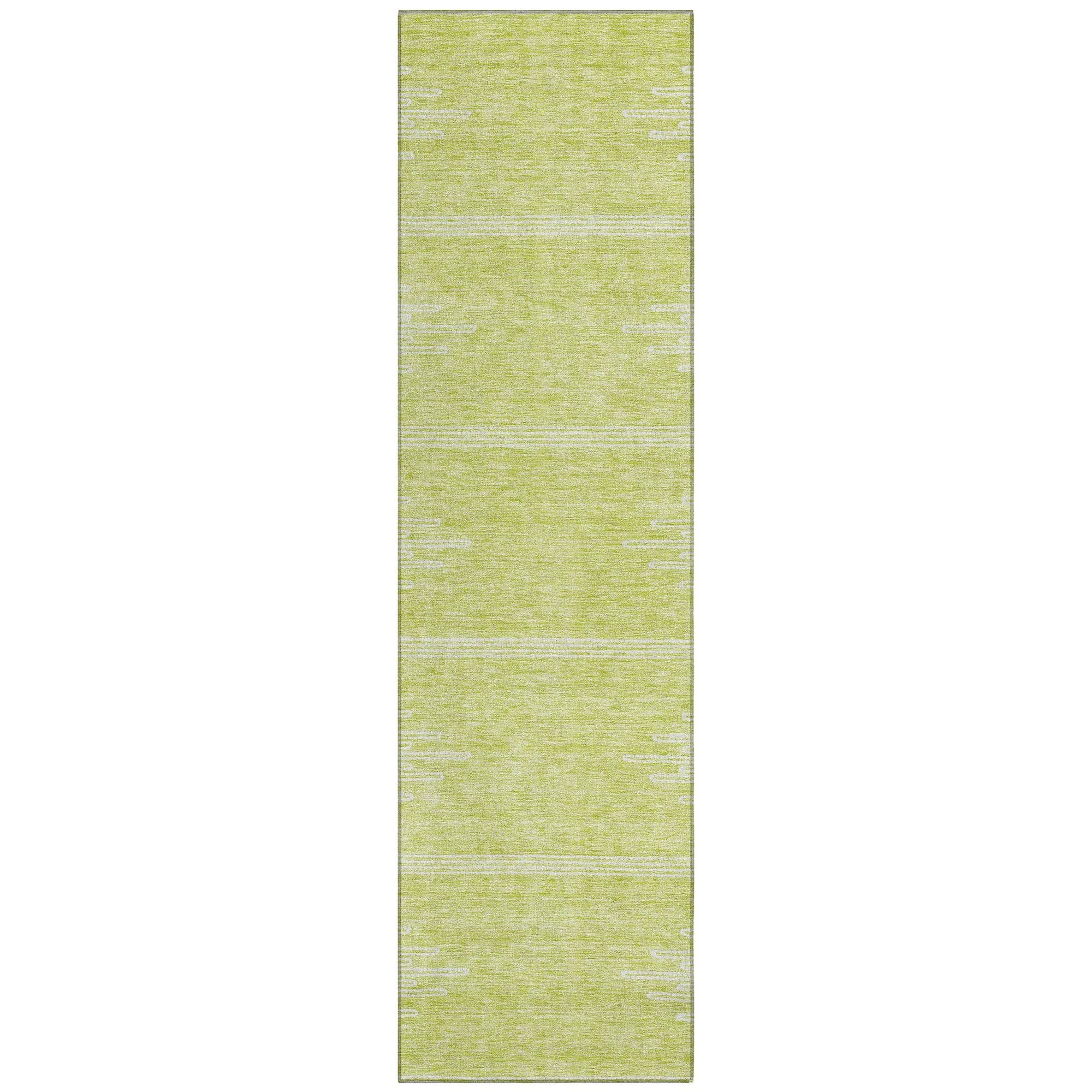 Machine Made ACN647 Aloe Green Rugs #color_aloe green