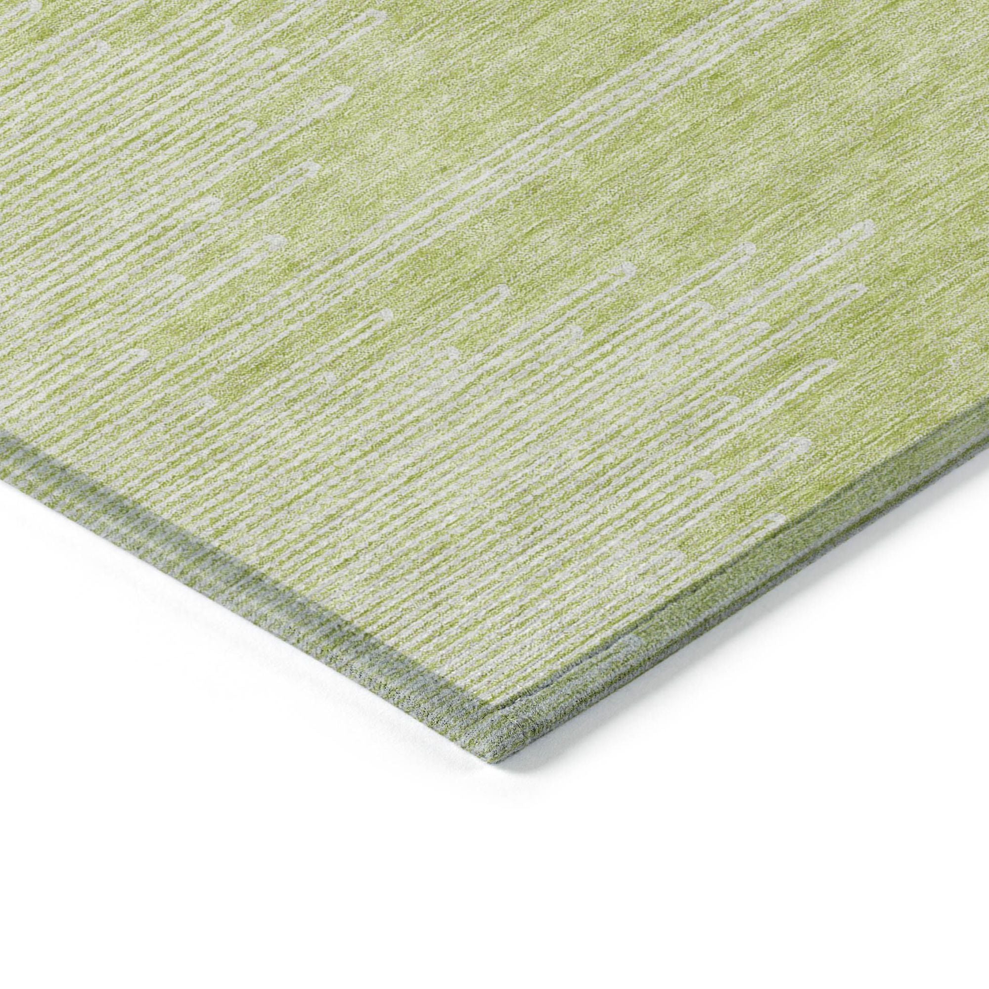 Machine Made ACN647 Aloe Green Rugs #color_aloe green