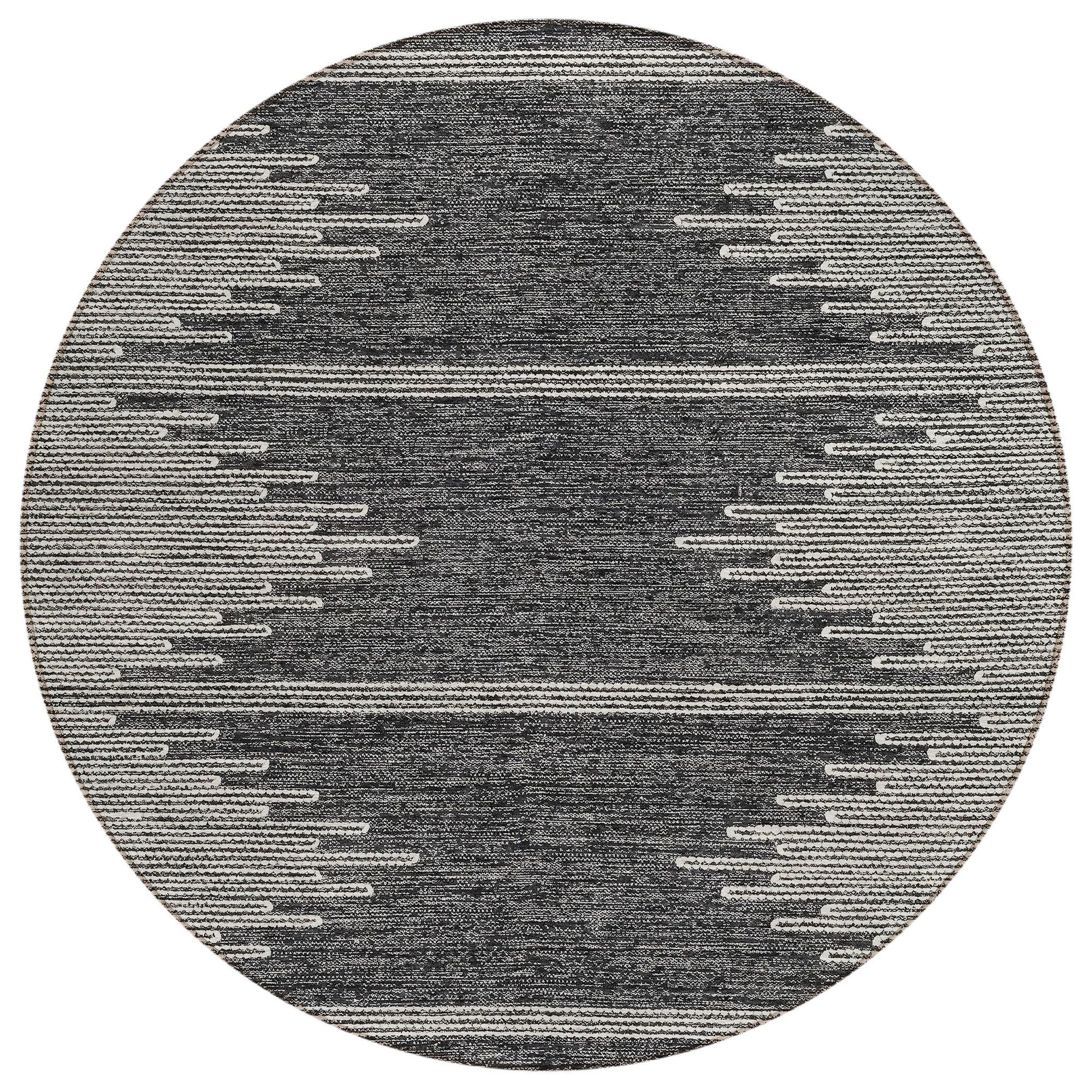 Machine Made ACN647 Charcoal Gray Rugs #color_charcoal gray