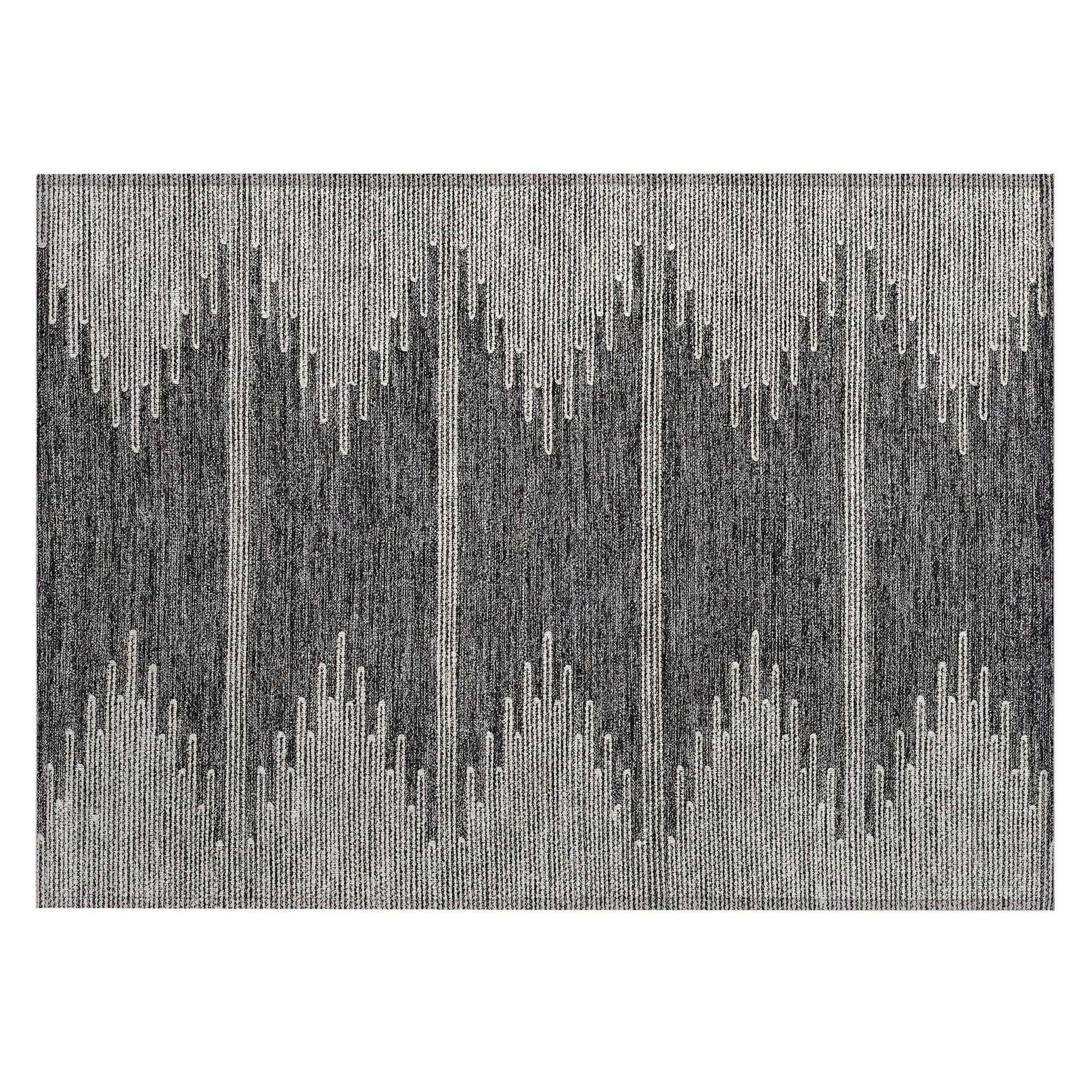 Machine Made ACN647 Charcoal Gray Rugs #color_charcoal gray