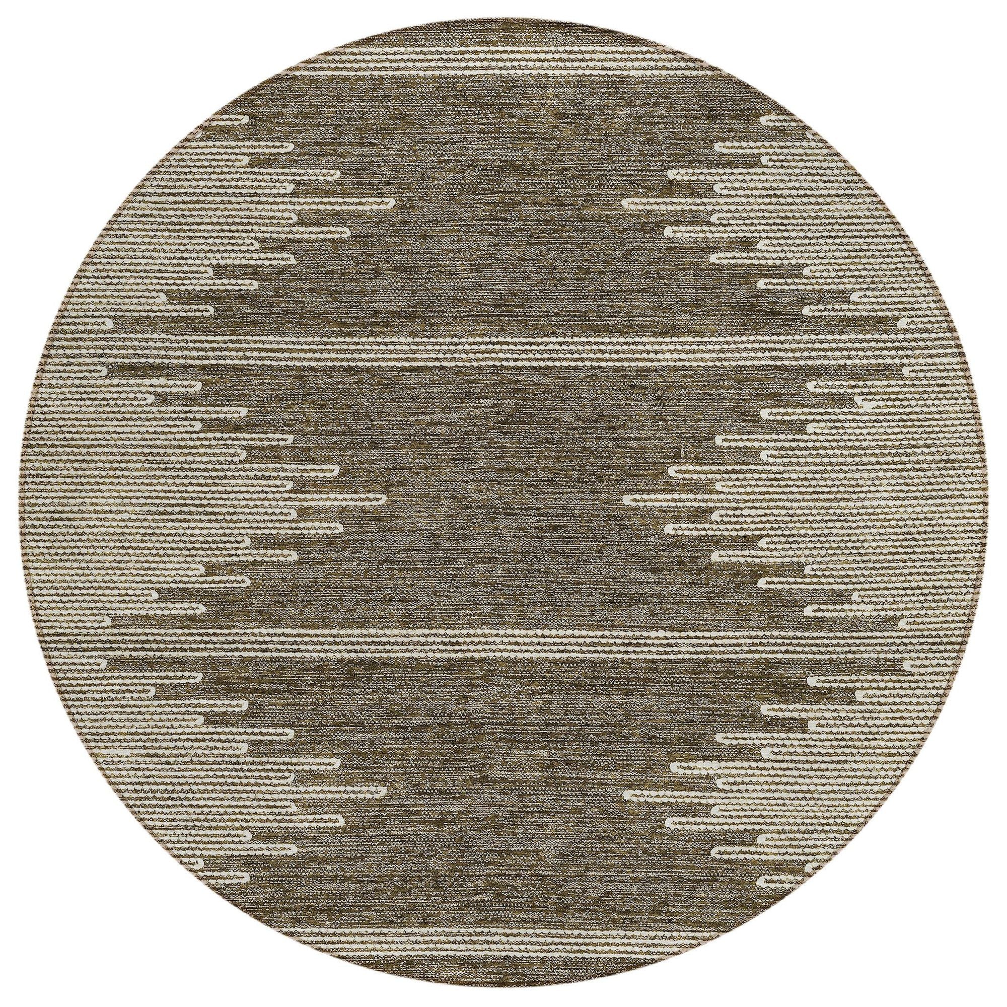 Machine Made ACN647 Coffee Brown Rugs #color_coffee brown