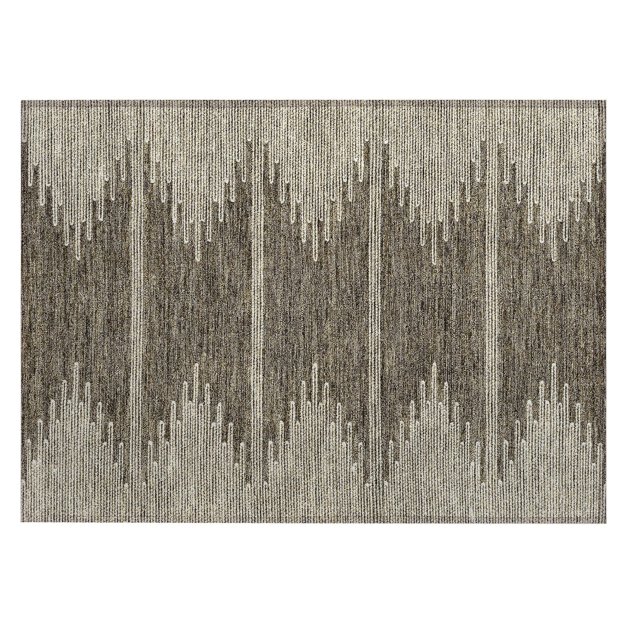 Machine Made ACN647 Coffee Brown Rugs #color_coffee brown