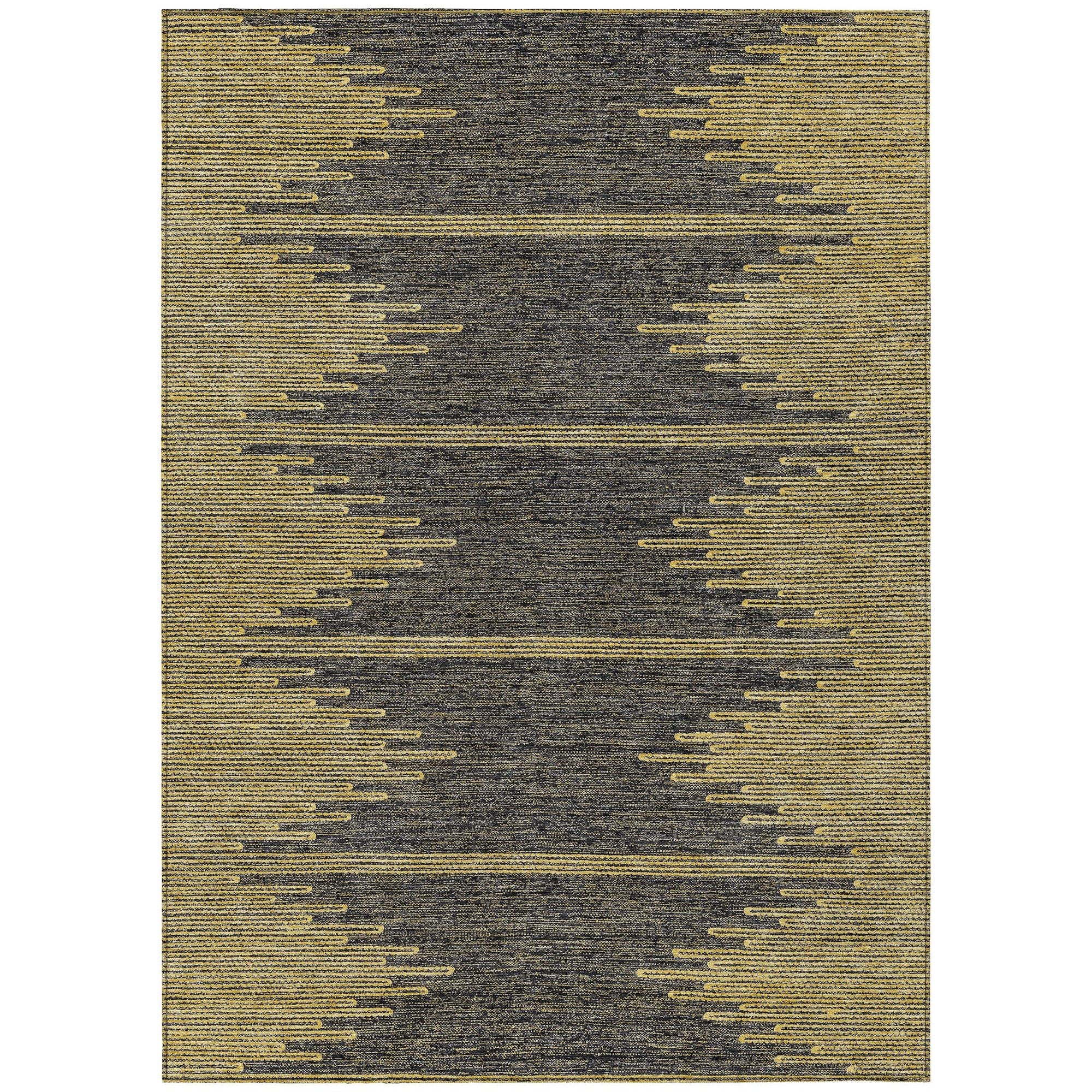 Machine Made ACN647 Graphite Gray Rugs #color_graphite gray