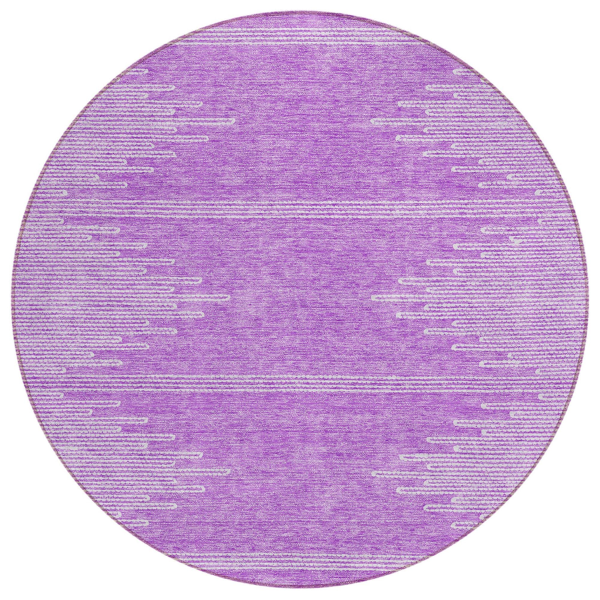 Machine Made ACN647 Lavender Purple Rugs #color_lavender purple