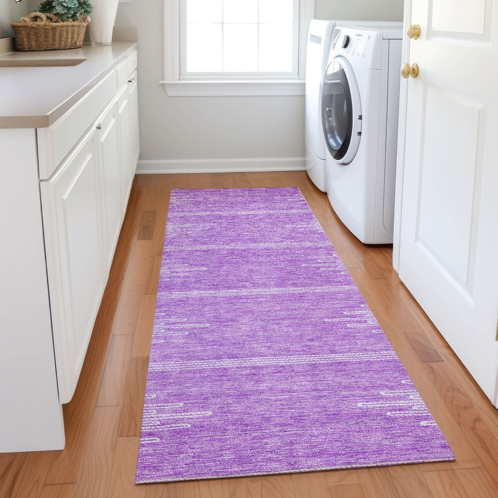 Machine Made ACN647 Lavender Purple Rugs #color_lavender purple