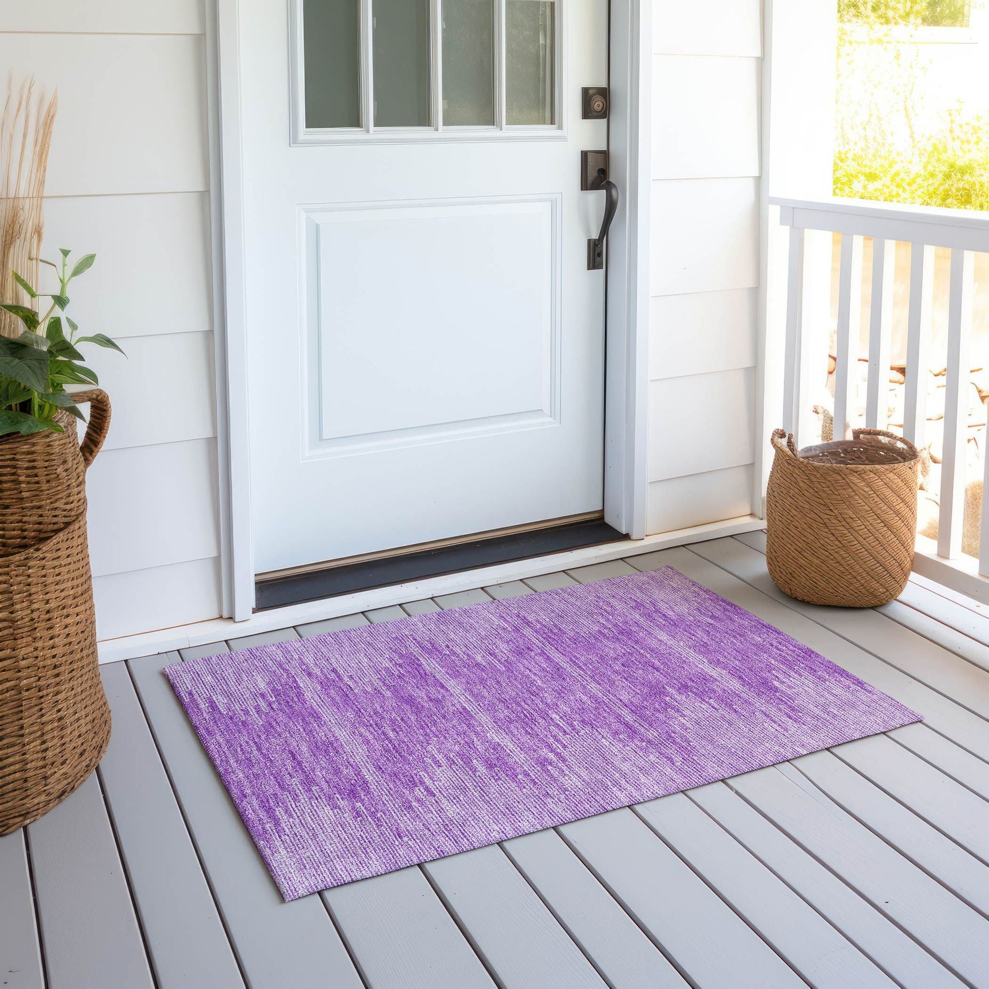 Machine Made ACN647 Lavender Purple Rugs #color_lavender purple