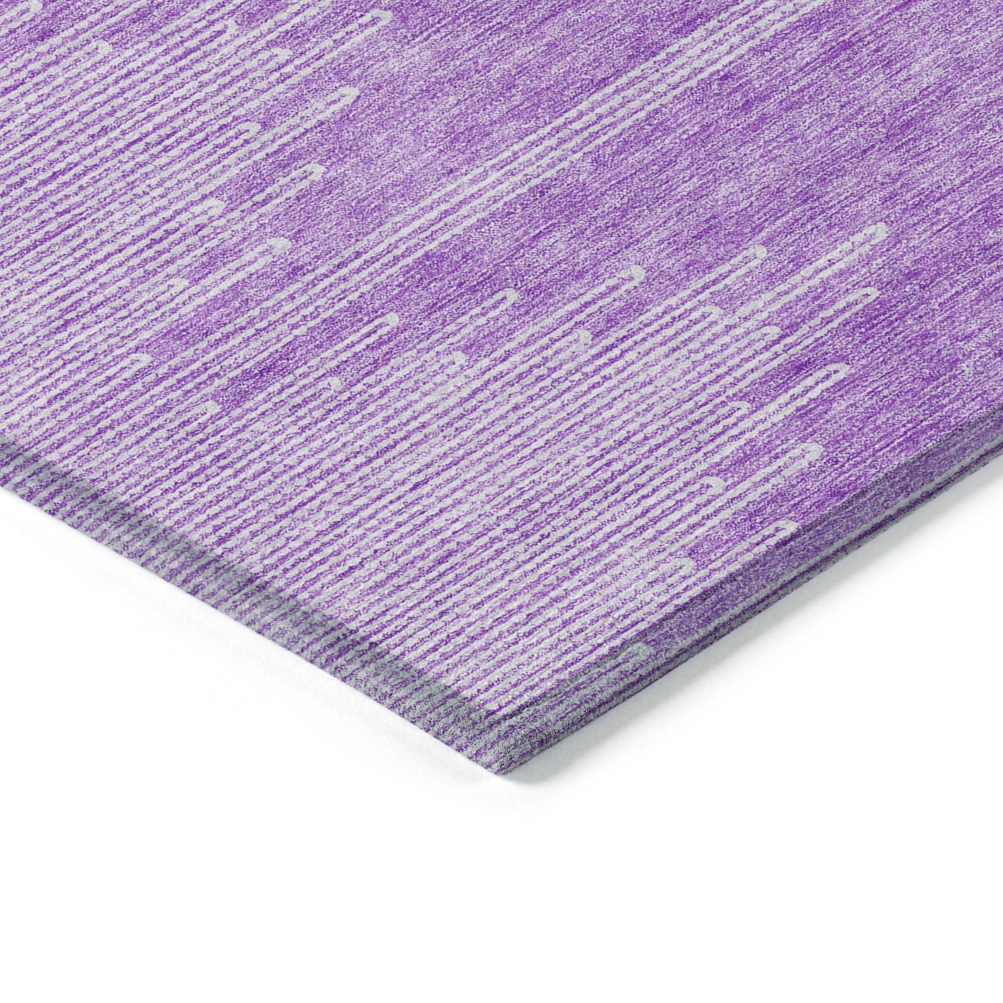 Machine Made ACN647 Lavender Purple Rugs #color_lavender purple