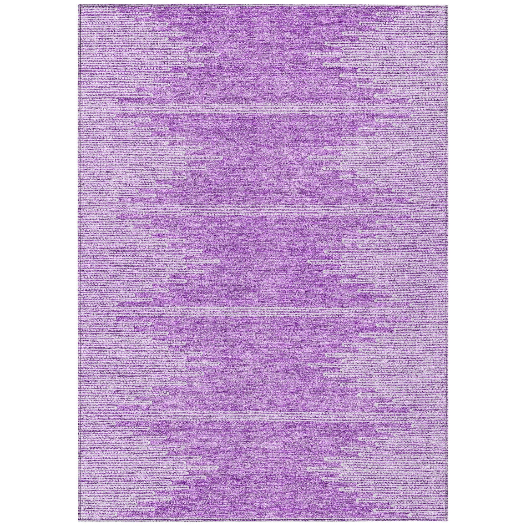 Machine Made ACN647 Lavender Purple Rugs #color_lavender purple