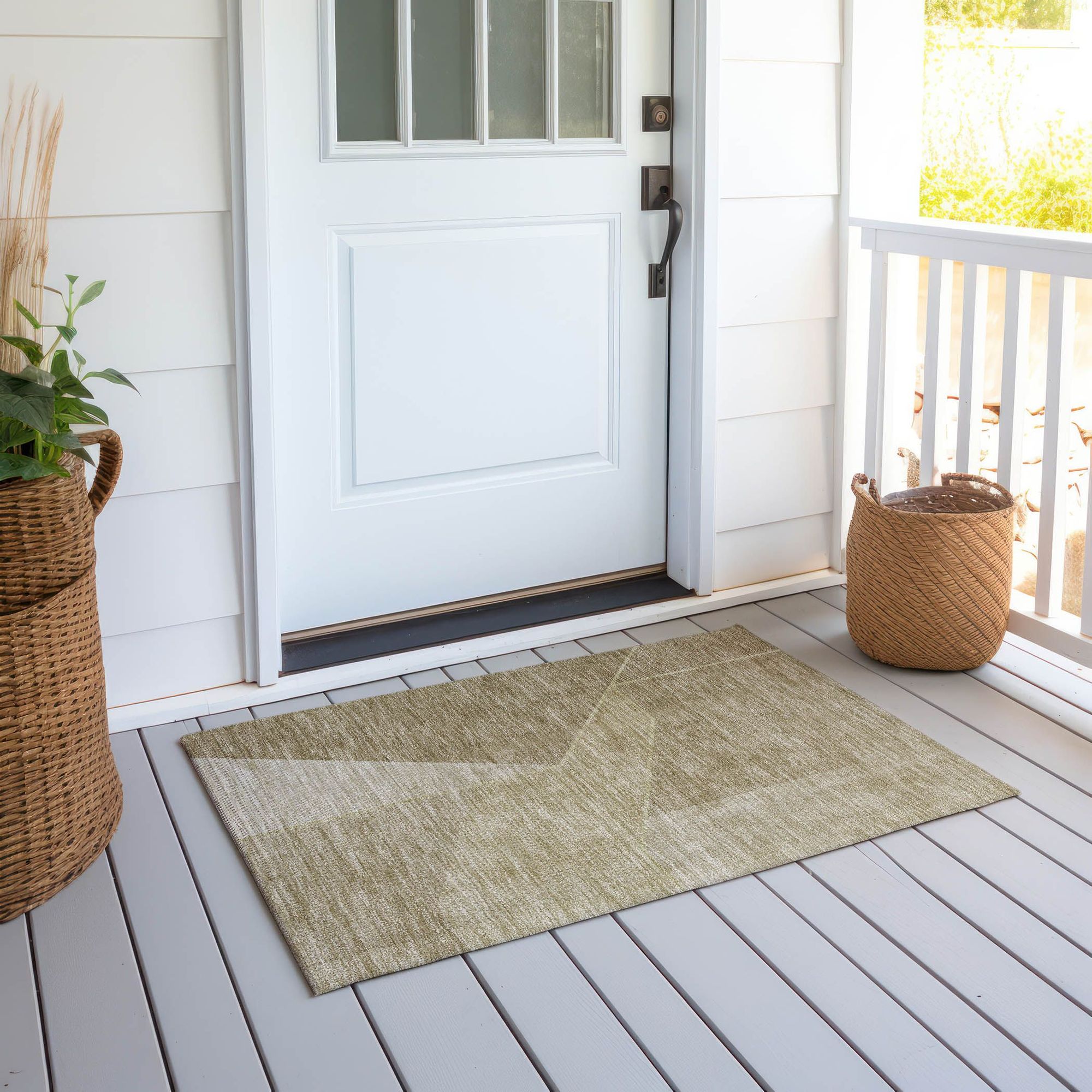 Machine Made ACN648 Beige Brown Rugs #color_beige brown