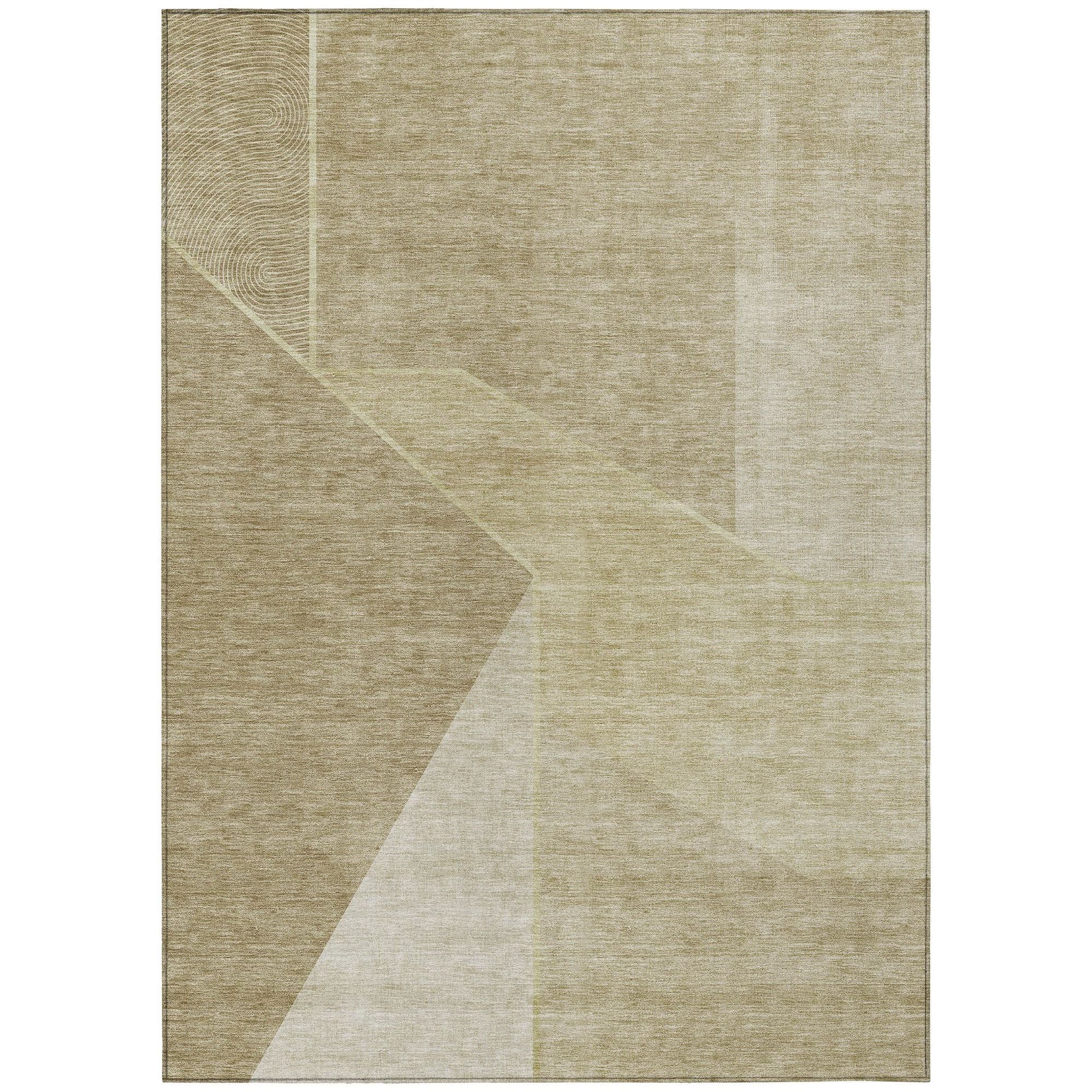 Machine Made ACN648 Beige Brown Rugs #color_beige brown