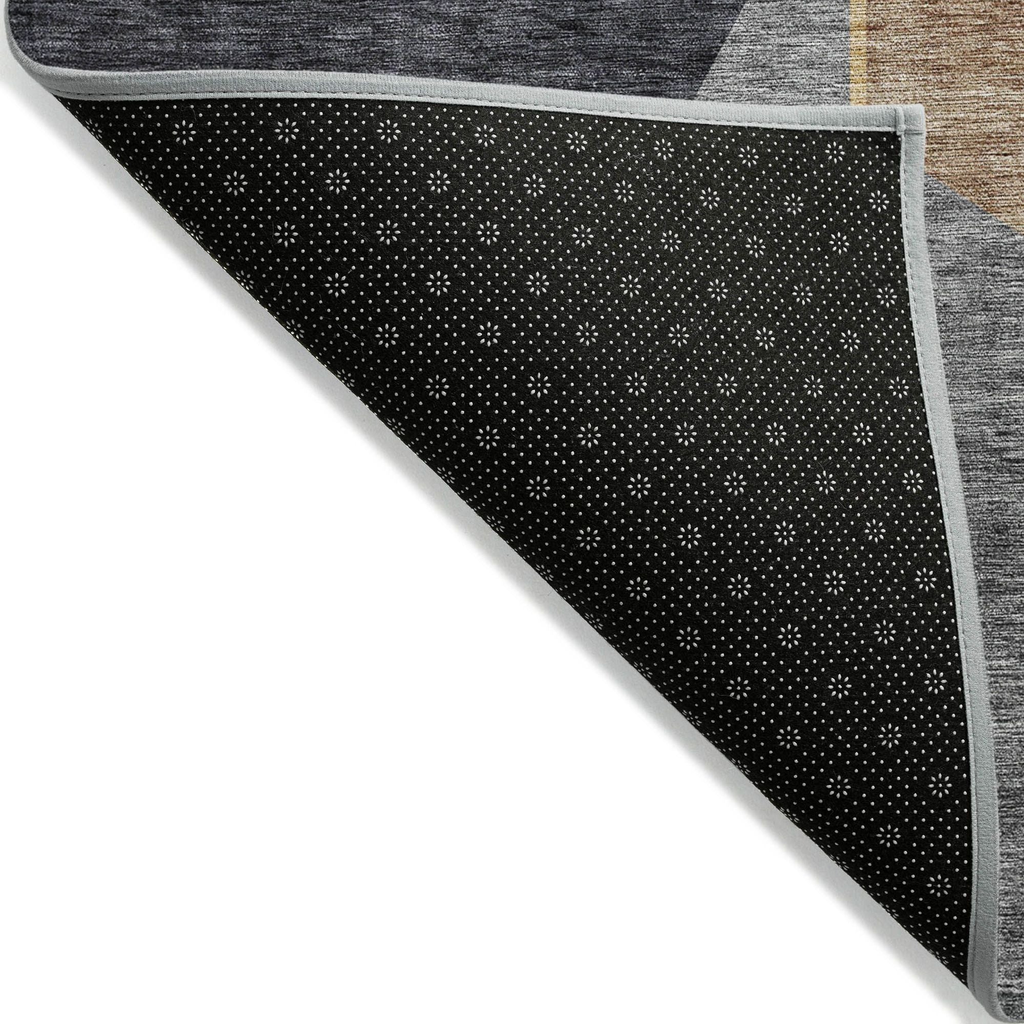 Machine Made ACN648 Charcoal Gray Rugs #color_charcoal gray