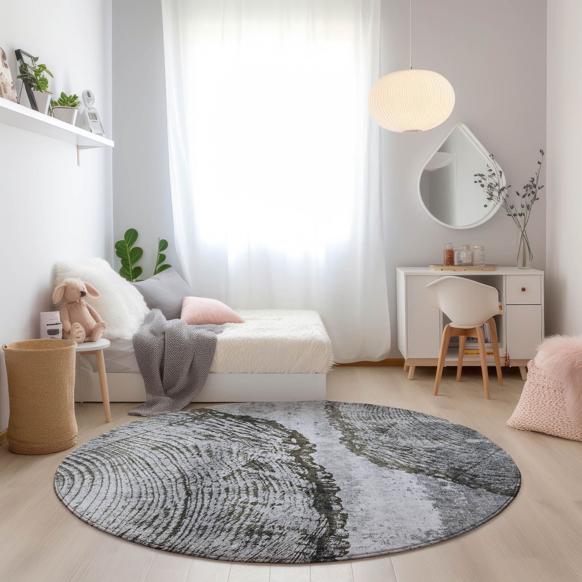 Machine Made ACN649 Gray  Rugs #color_gray 