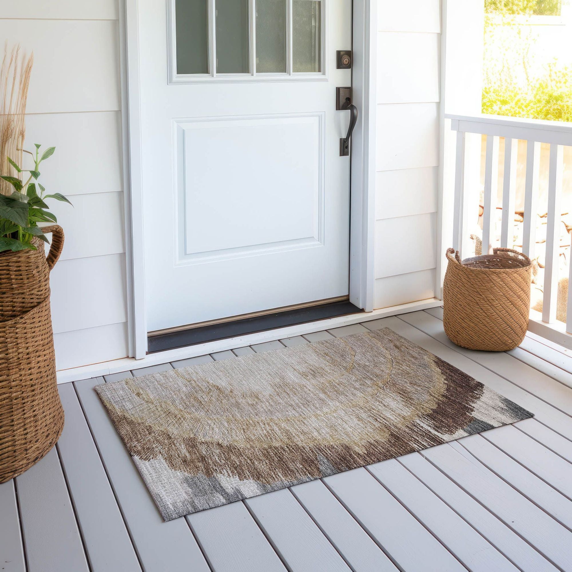 Machine Made ACN650 Brown  Rugs #color_brown 