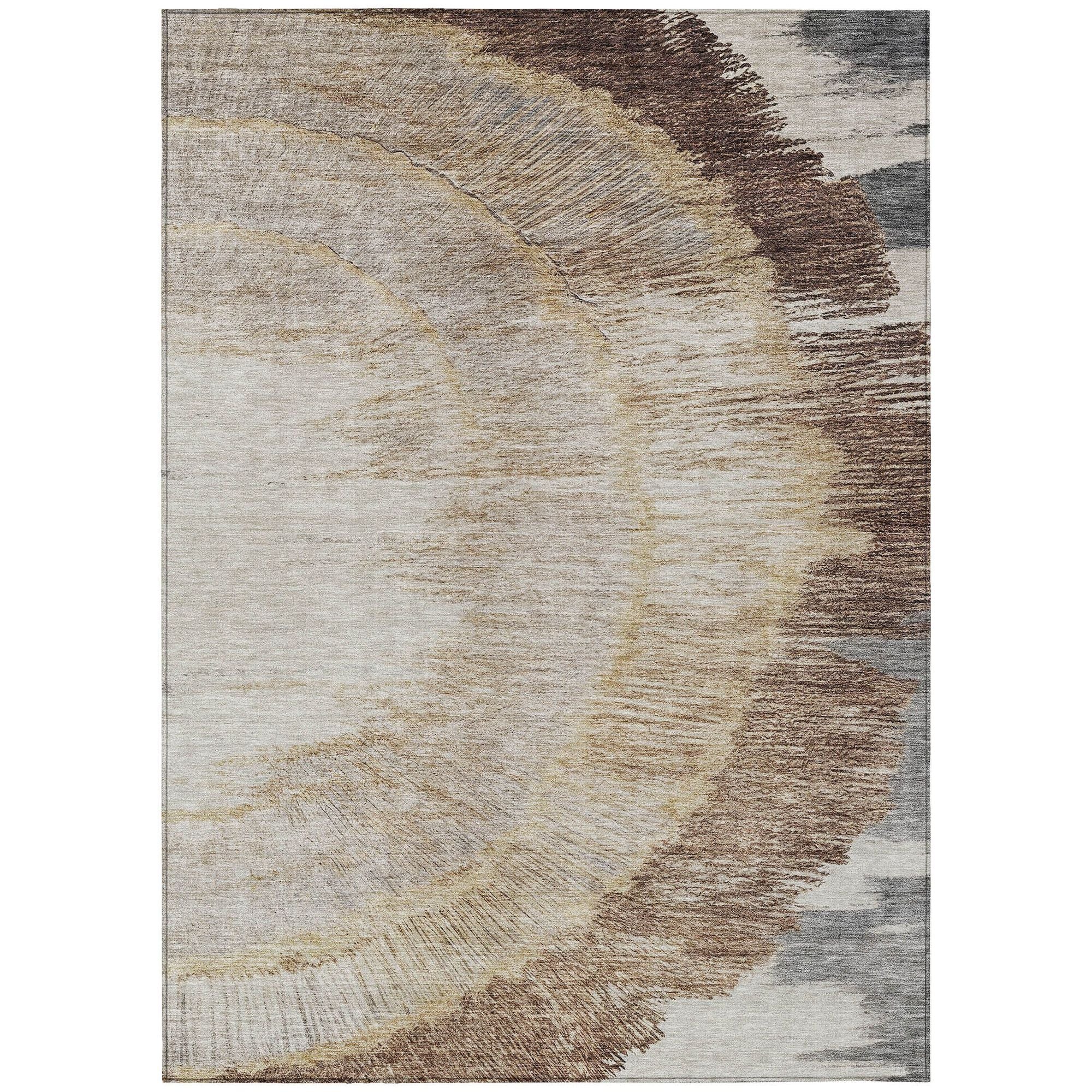 Machine Made ACN650 Brown  Rugs #color_brown 