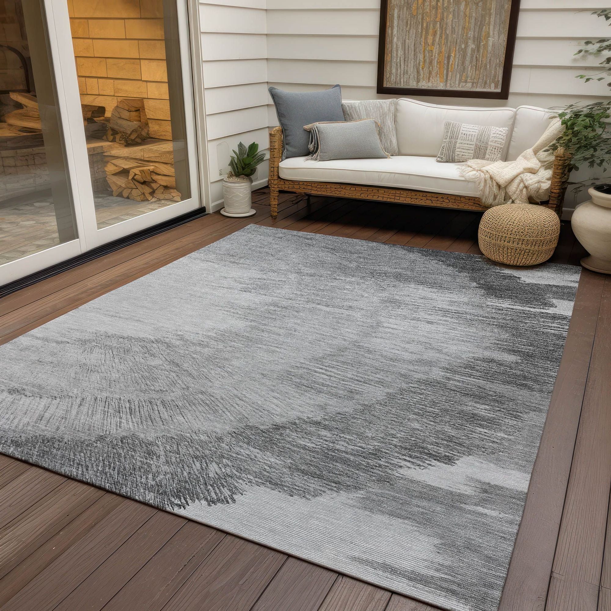 Machine Made ACN650 Gray  Rugs #color_gray 