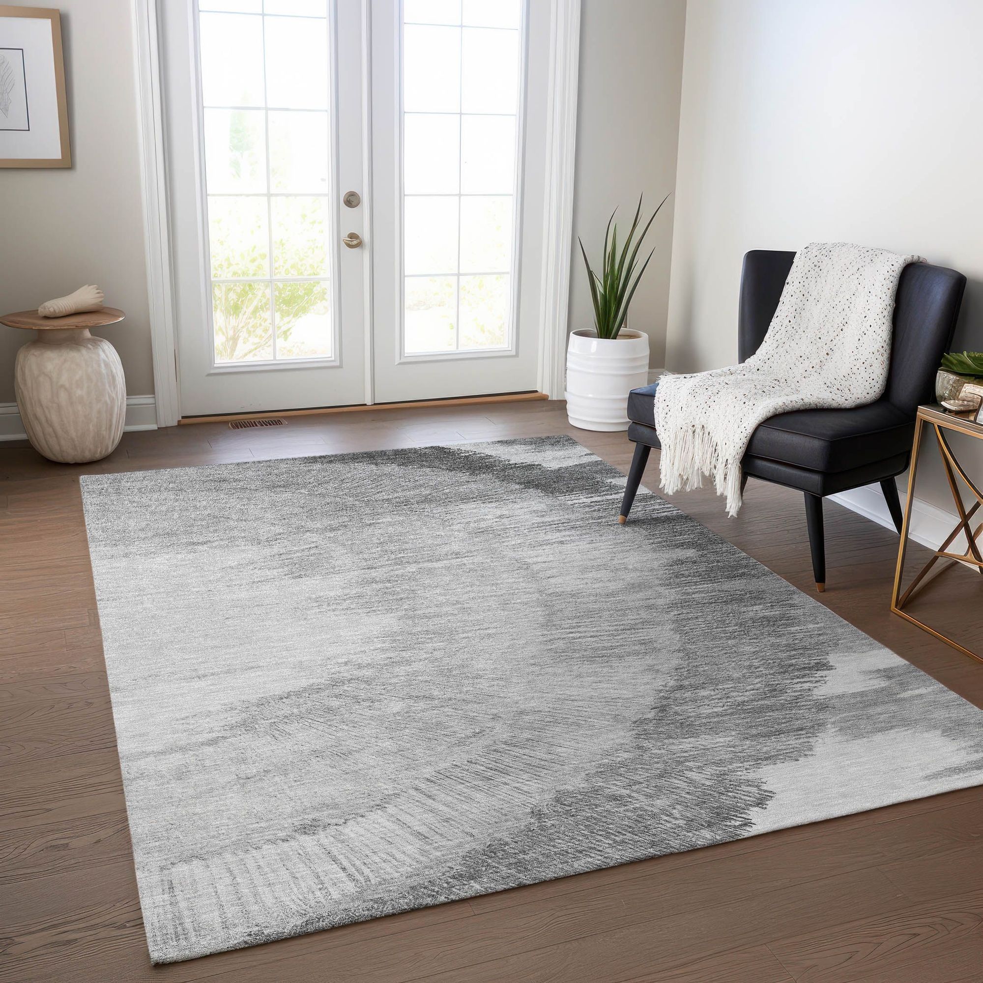 Machine Made ACN650 Gray  Rugs #color_gray 