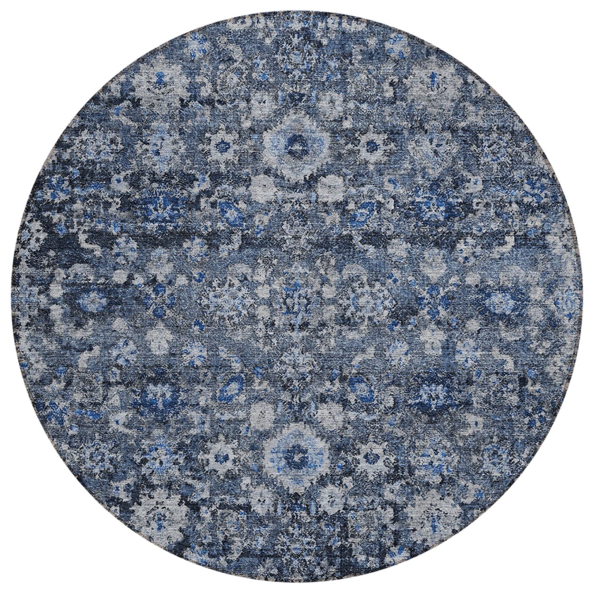 Machine Made ACN651 Blue  Rugs #color_blue 