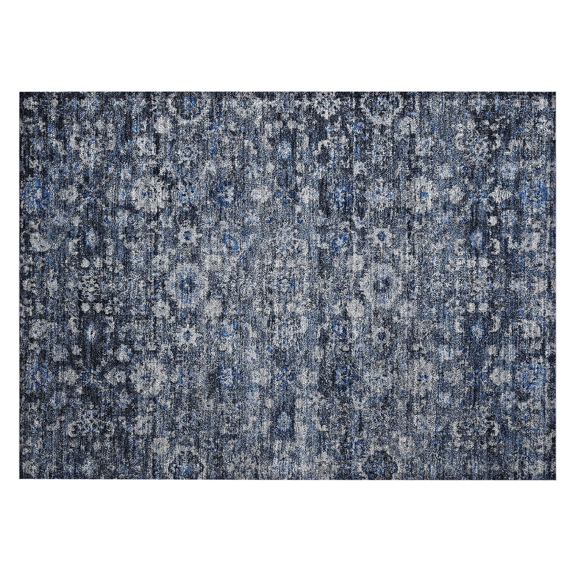 Machine Made ACN651 Blue  Rugs #color_blue 