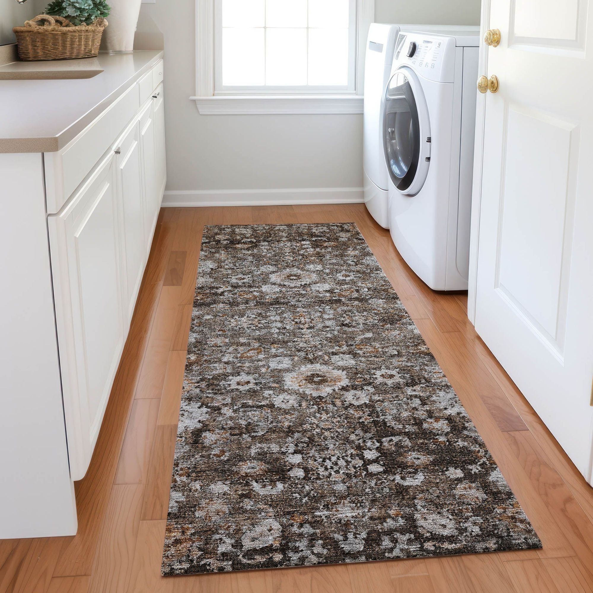 Machine Made ACN651 Fudge Brown Rugs #color_fudge brown