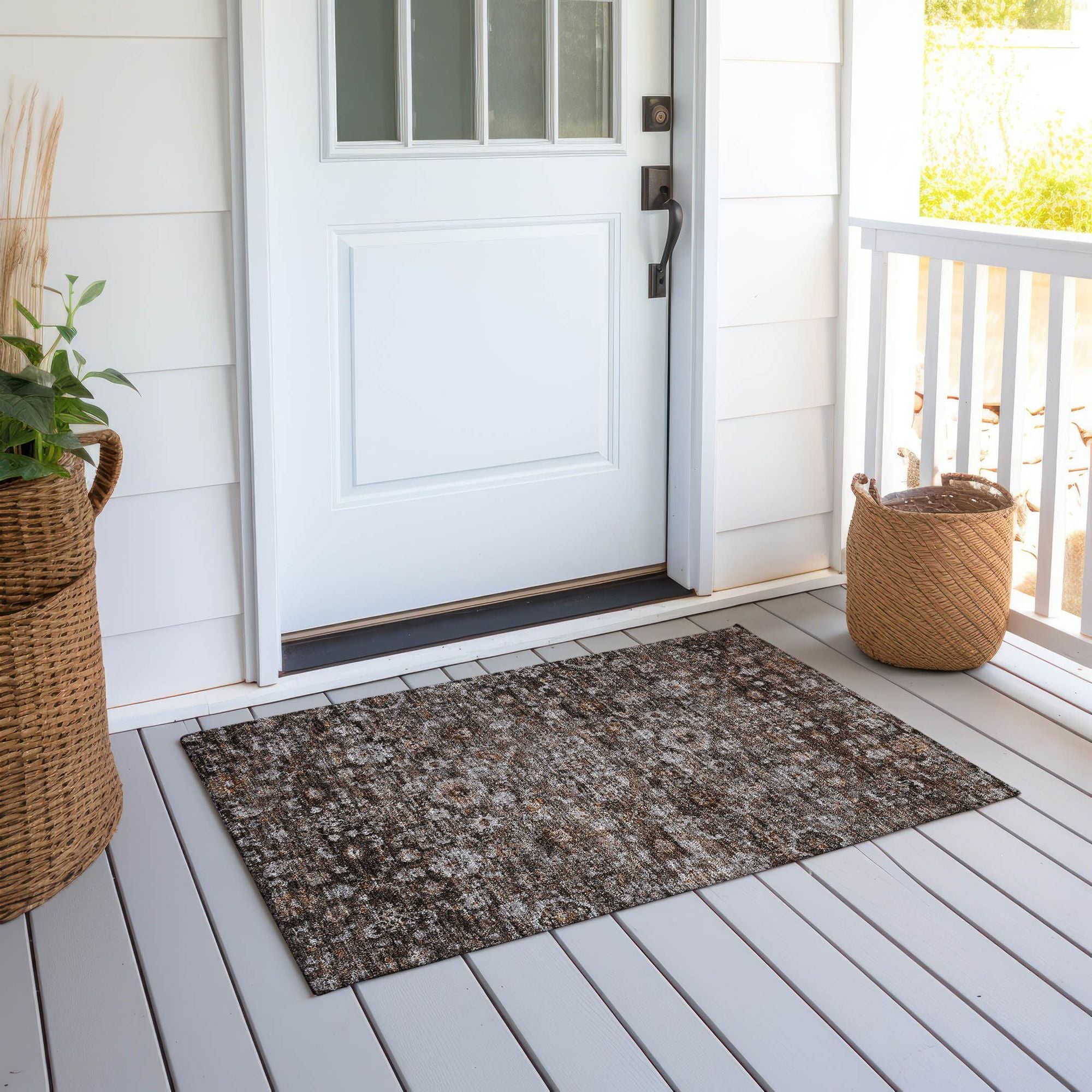 Machine Made ACN651 Fudge Brown Rugs #color_fudge brown