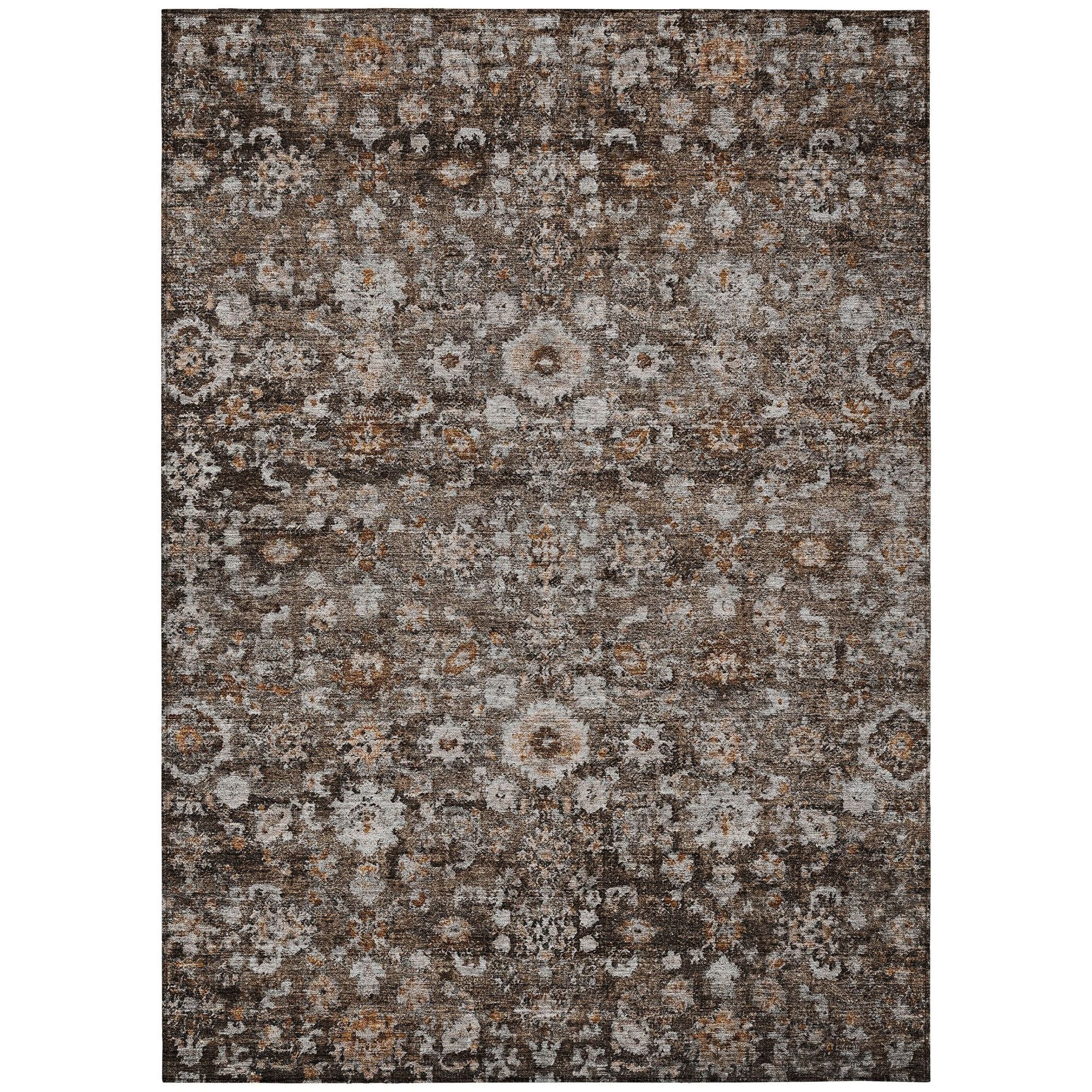 Machine Made ACN651 Fudge Brown Rugs #color_fudge brown