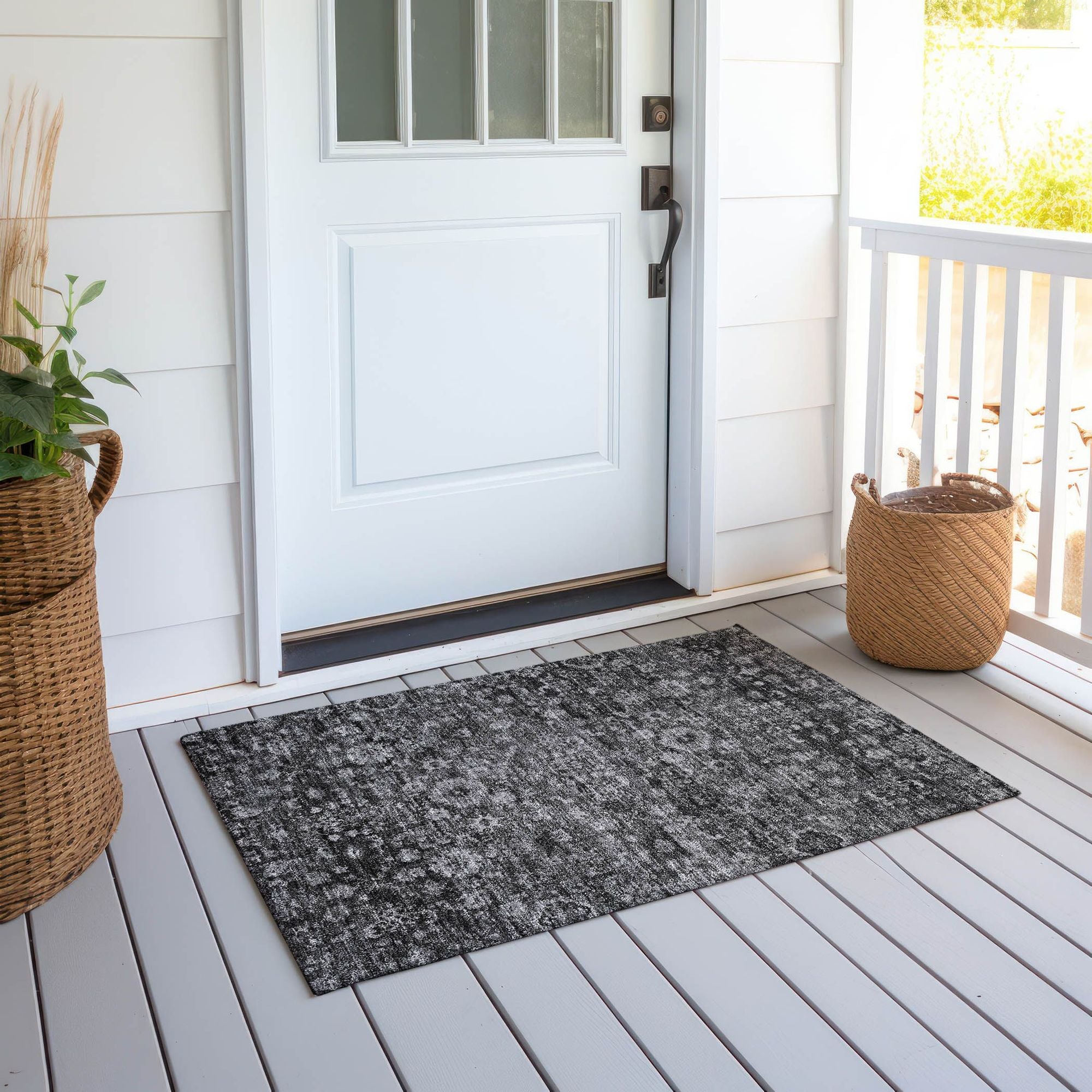 Machine Made ACN651 Gray  Rugs #color_gray 