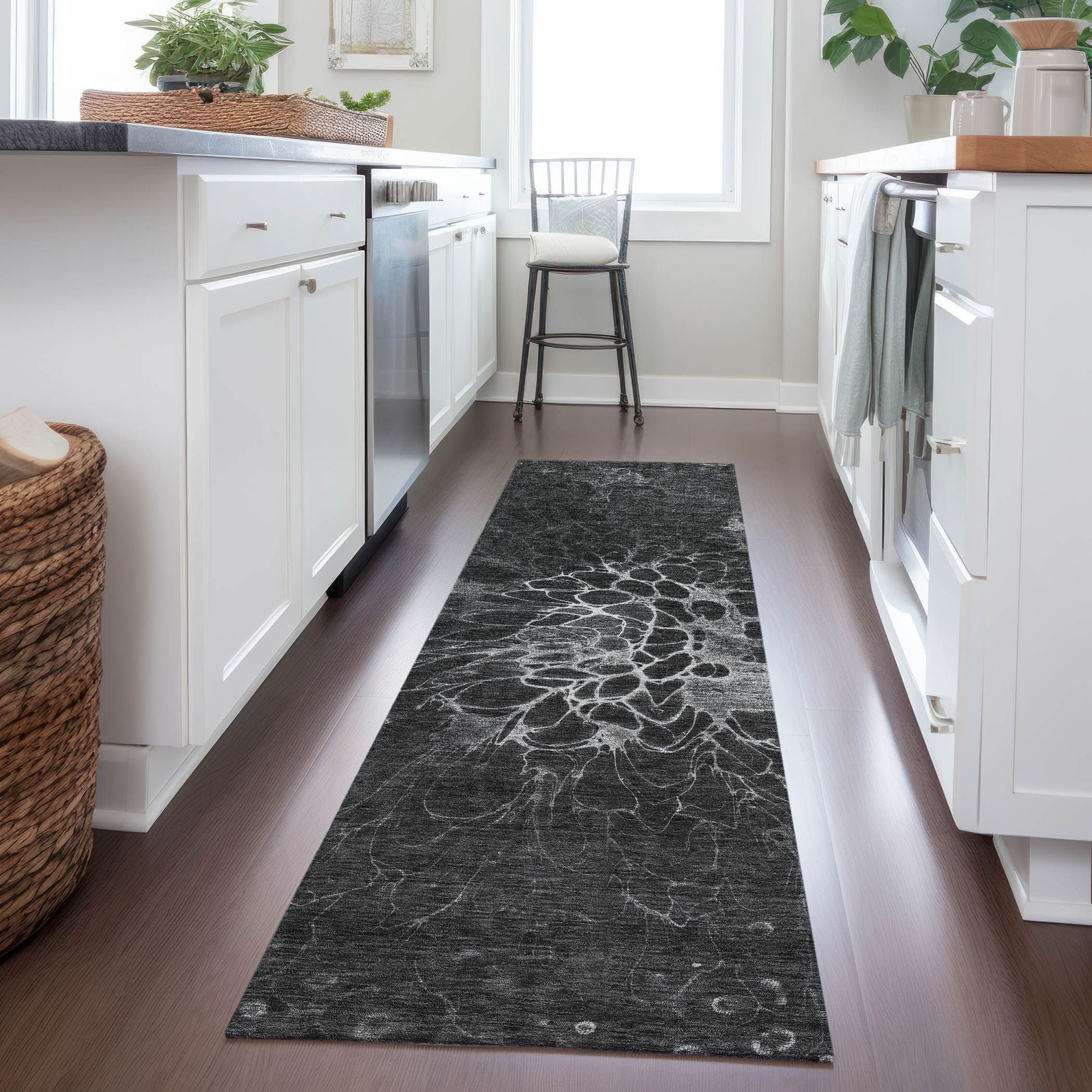 Machine Made ACN652 Charcoal Gray Rugs #color_charcoal gray