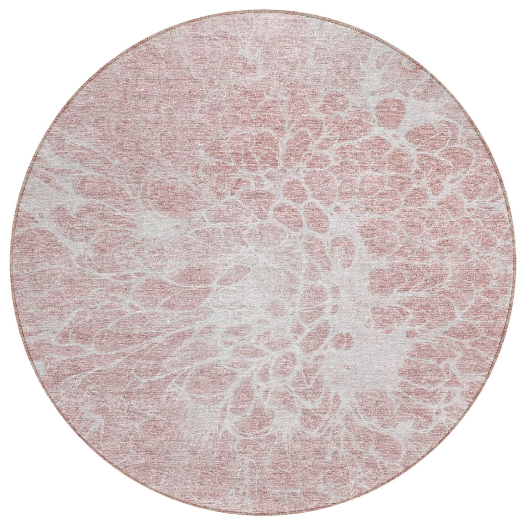 Machine Made ACN653 Pink  Rugs #color_pink 