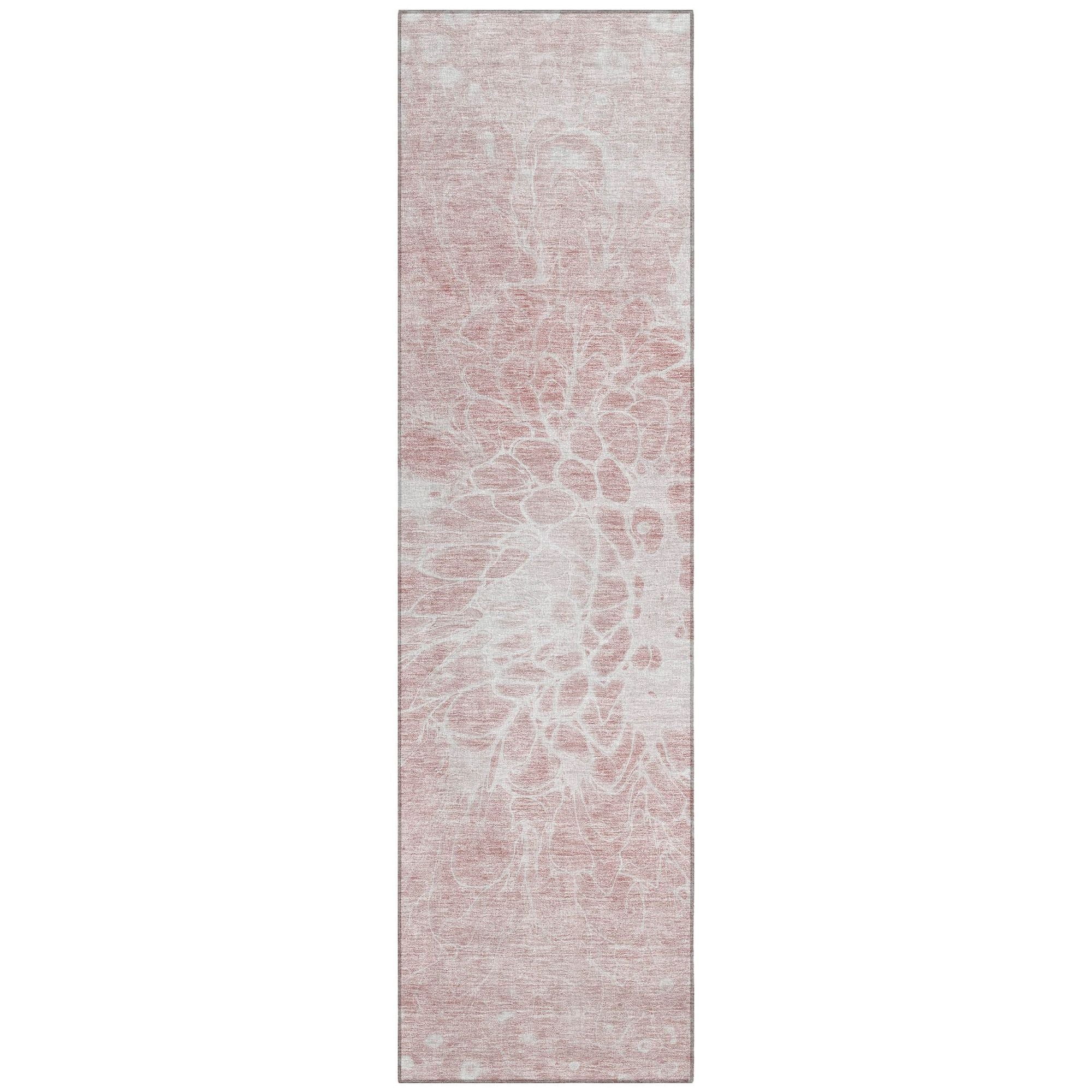 Machine Made ACN653 Pink  Rugs #color_pink 