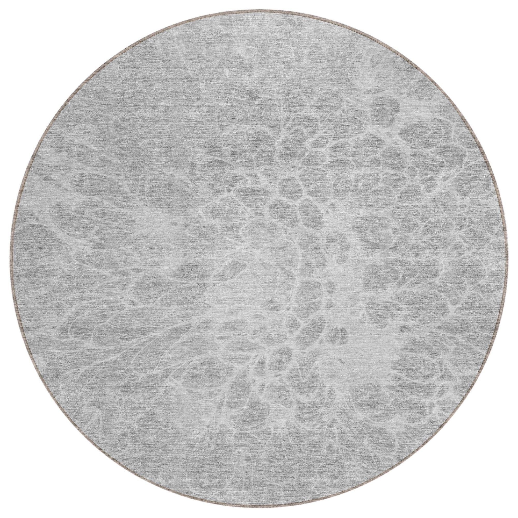 Machine Made ACN653 Silver Gray Rugs #color_silver gray