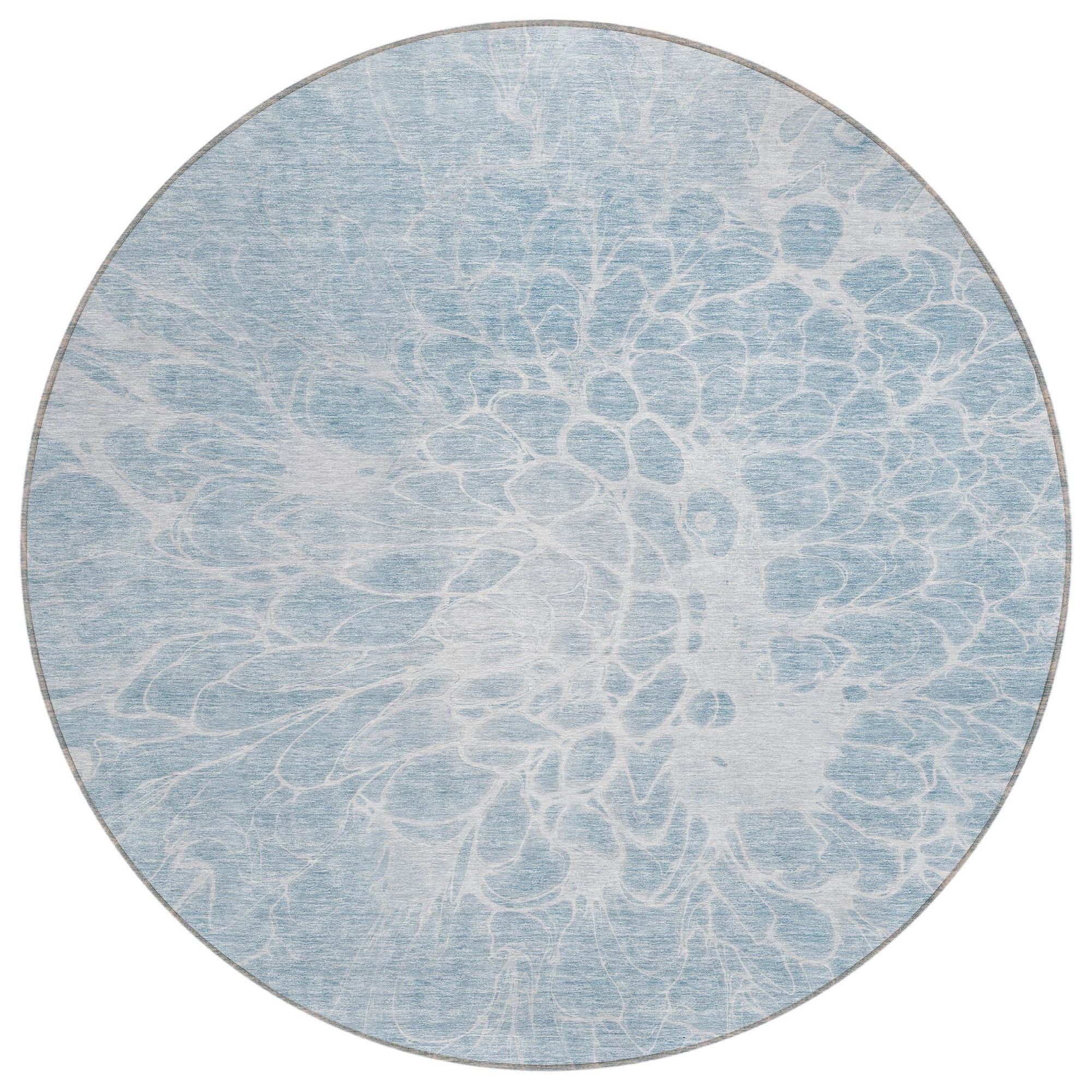 Machine Made ACN653 Sky Blue Rugs #color_sky blue