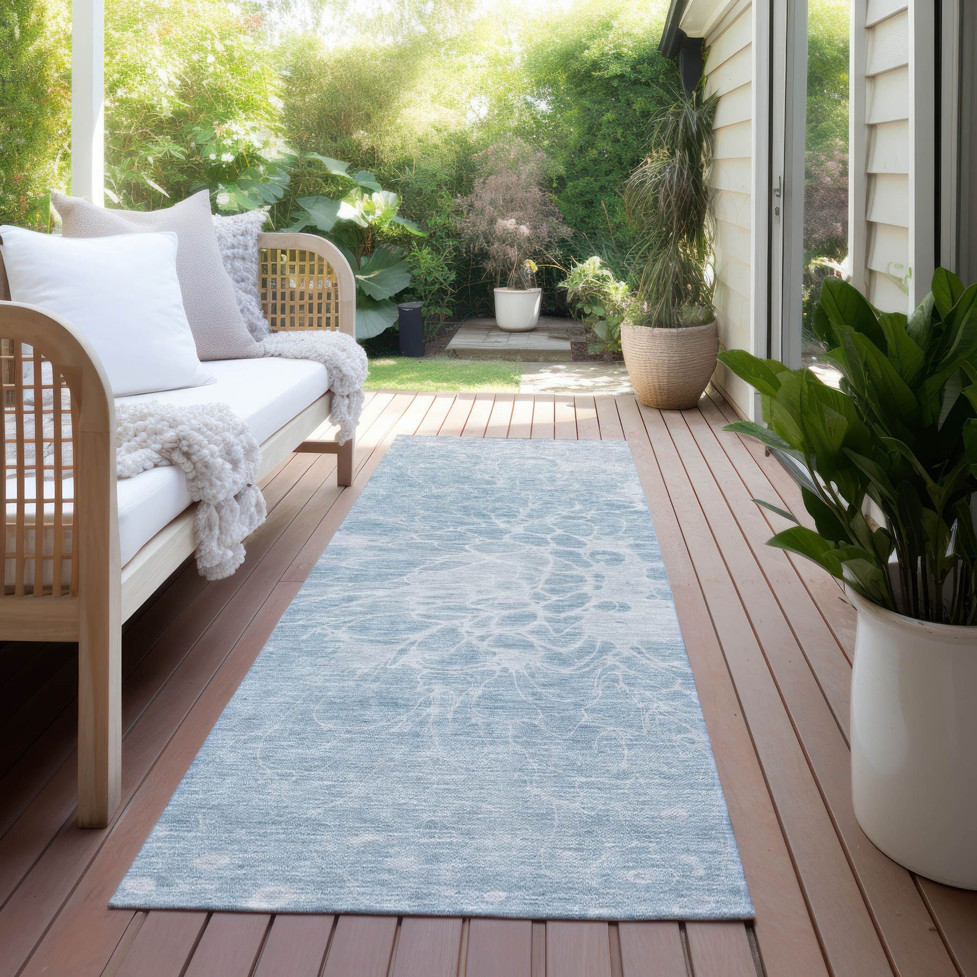 Machine Made ACN653 Sky Blue Rugs #color_sky blue