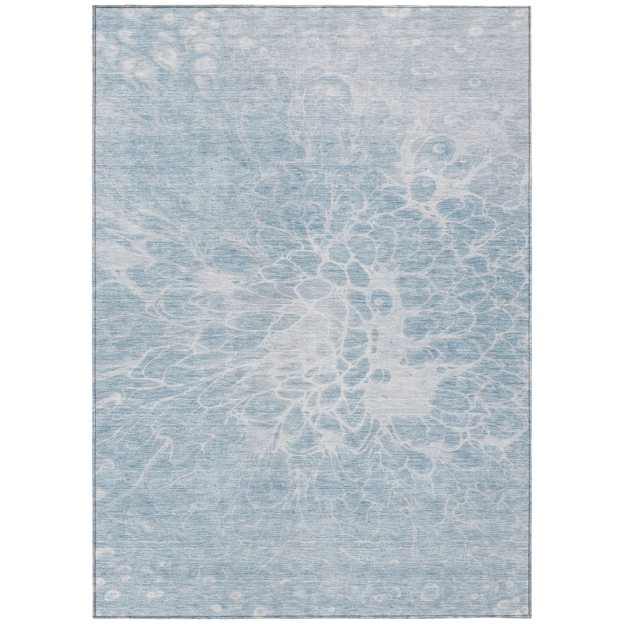 Machine Made ACN653 Sky Blue Rugs #color_sky blue