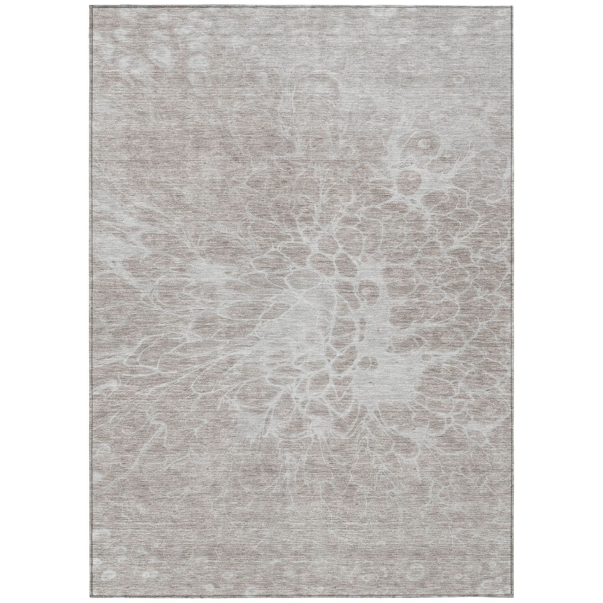 Machine Made ACN653 Taupe Brown Rugs #color_taupe brown