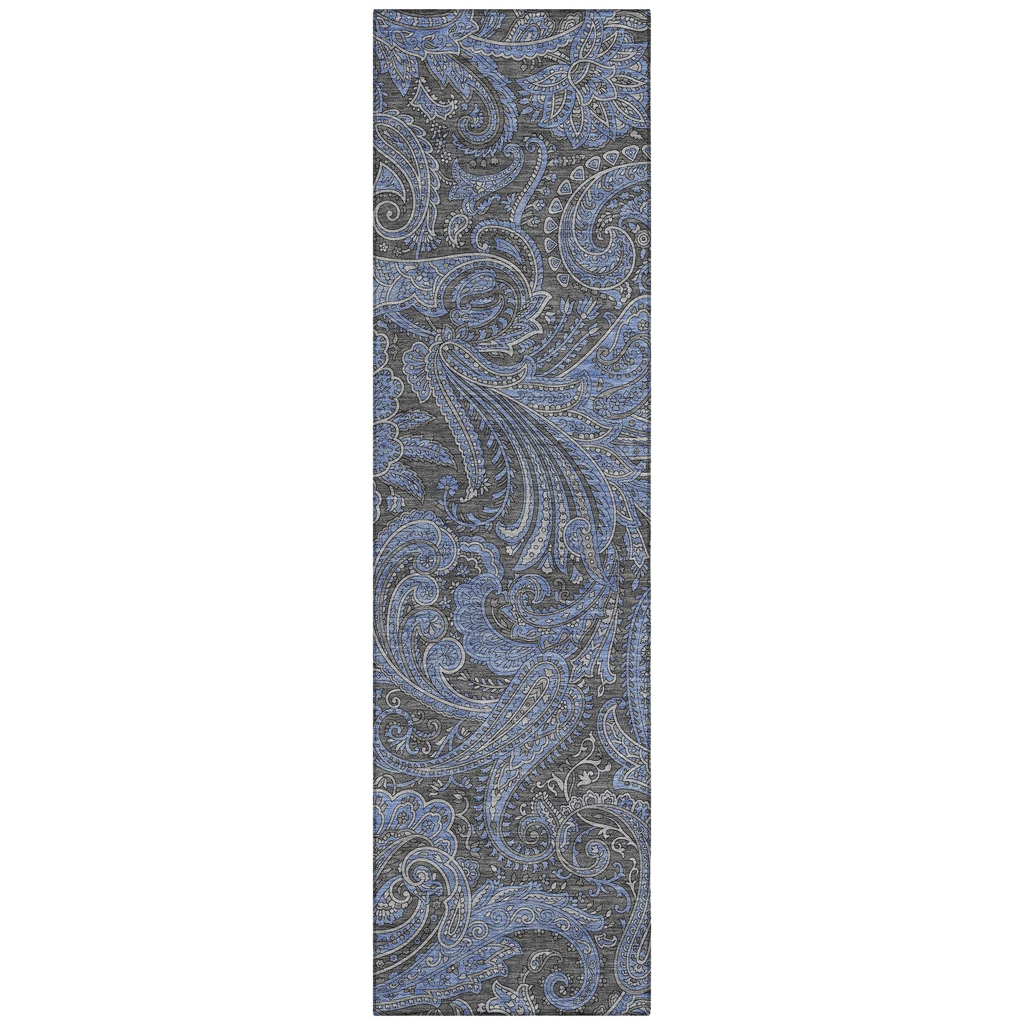 Machine Made ACN654 Charcoal Gray Rugs #color_charcoal gray