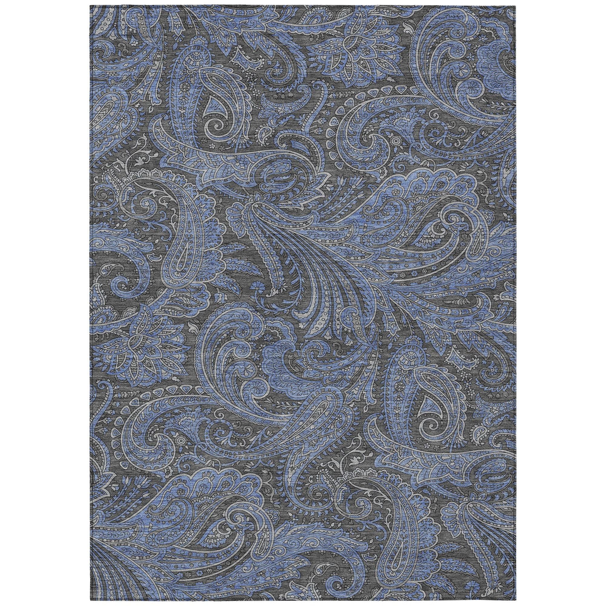 Machine Made ACN654 Charcoal Gray Rugs #color_charcoal gray