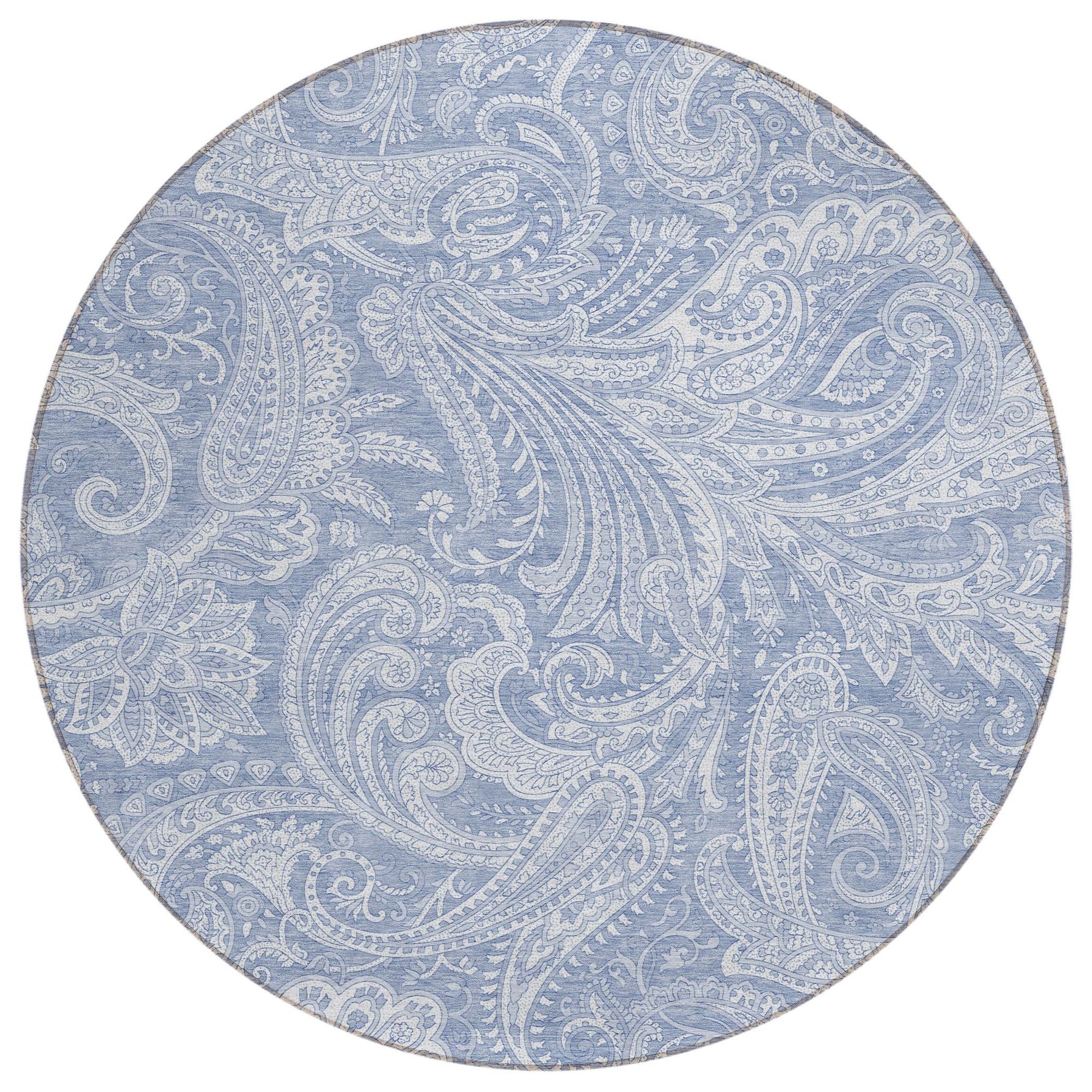 Machine Made ACN654 Denim Blue Rugs #color_denim blue