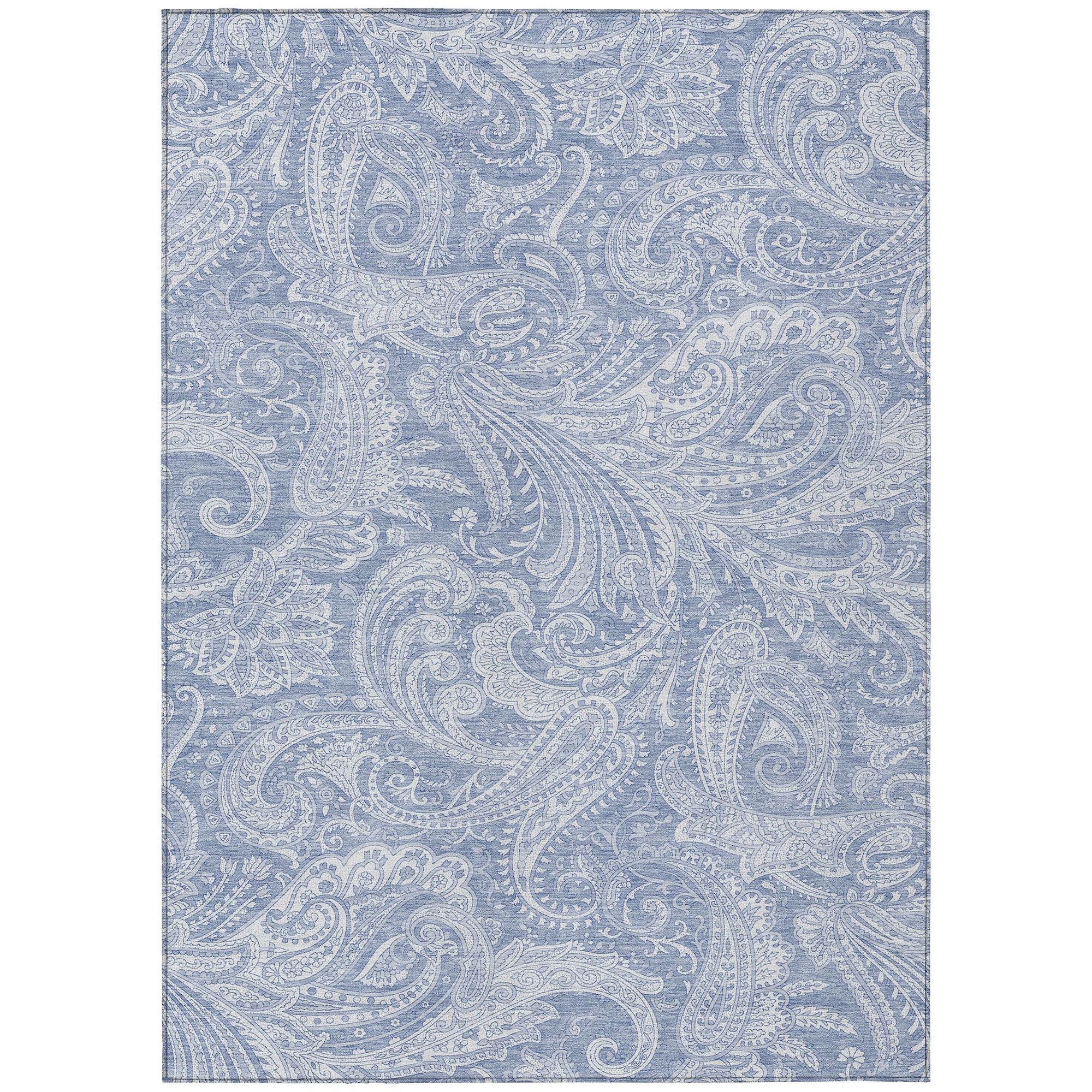 Machine Made ACN654 Denim Blue Rugs #color_denim blue